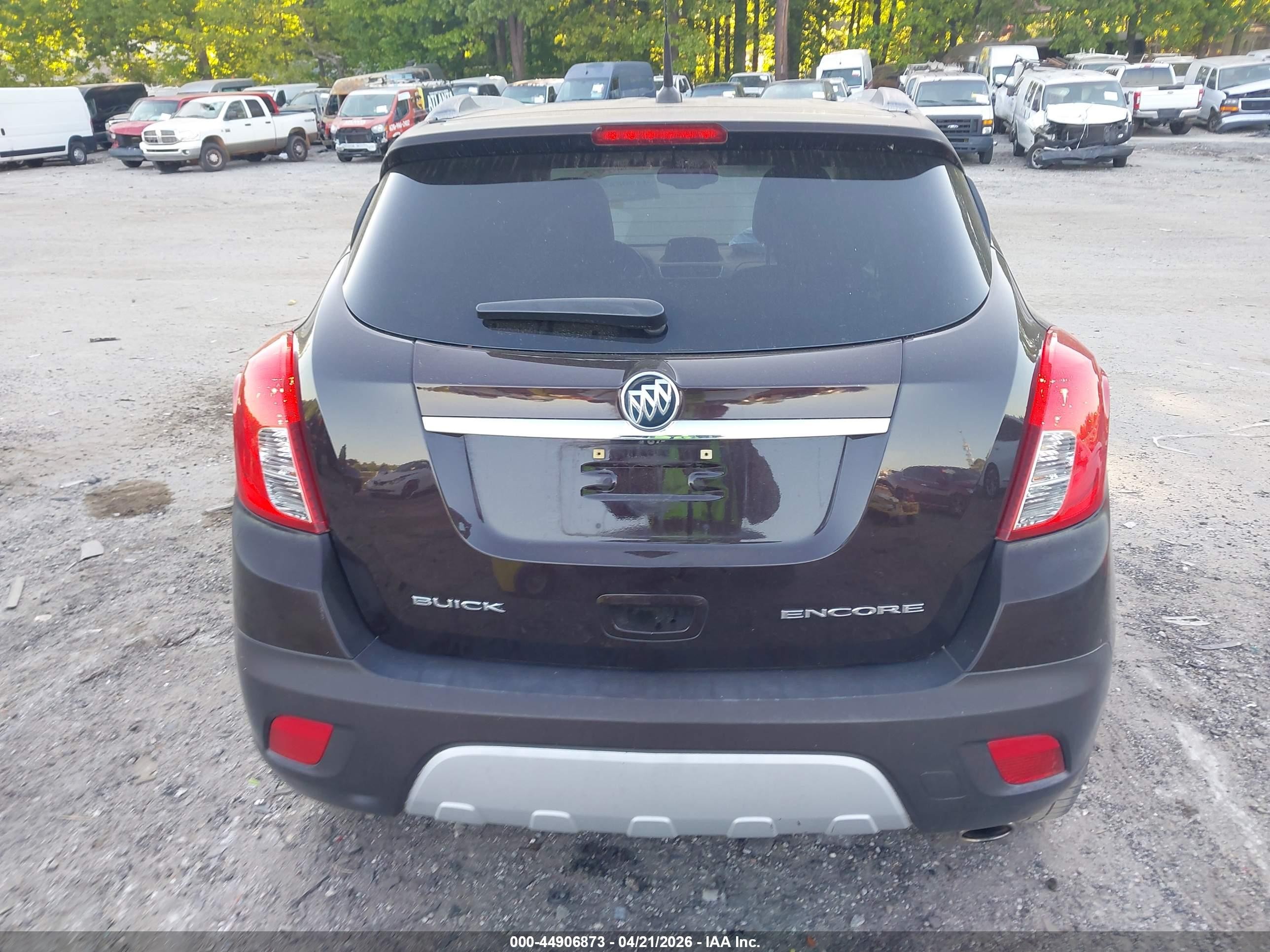 2014 Buick Encore Leather Brown vin: KL4CJCSB6EB593105