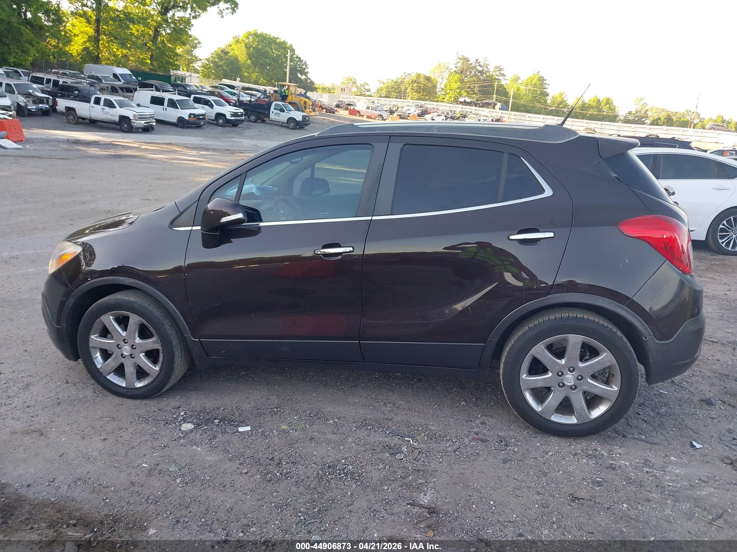 2014 Buick Encore Leather Brown vin: KL4CJCSB6EB593105