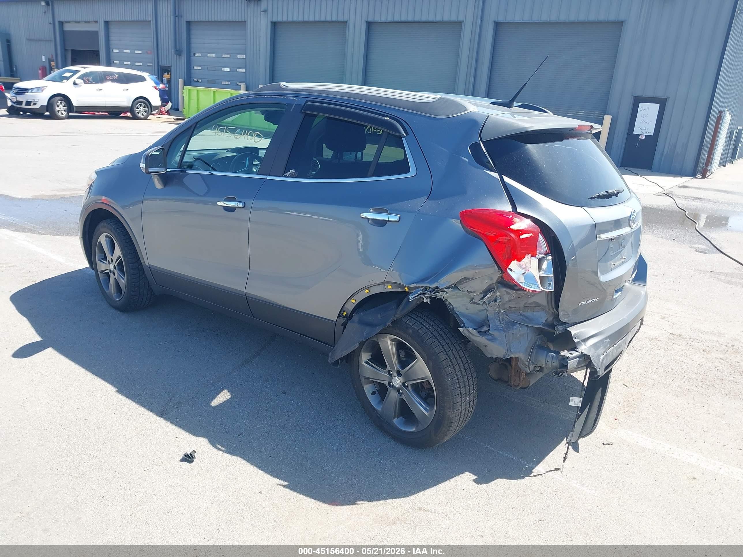 2014 Buick Encore Leather Gray vin: KL4CJCSB6EB727031