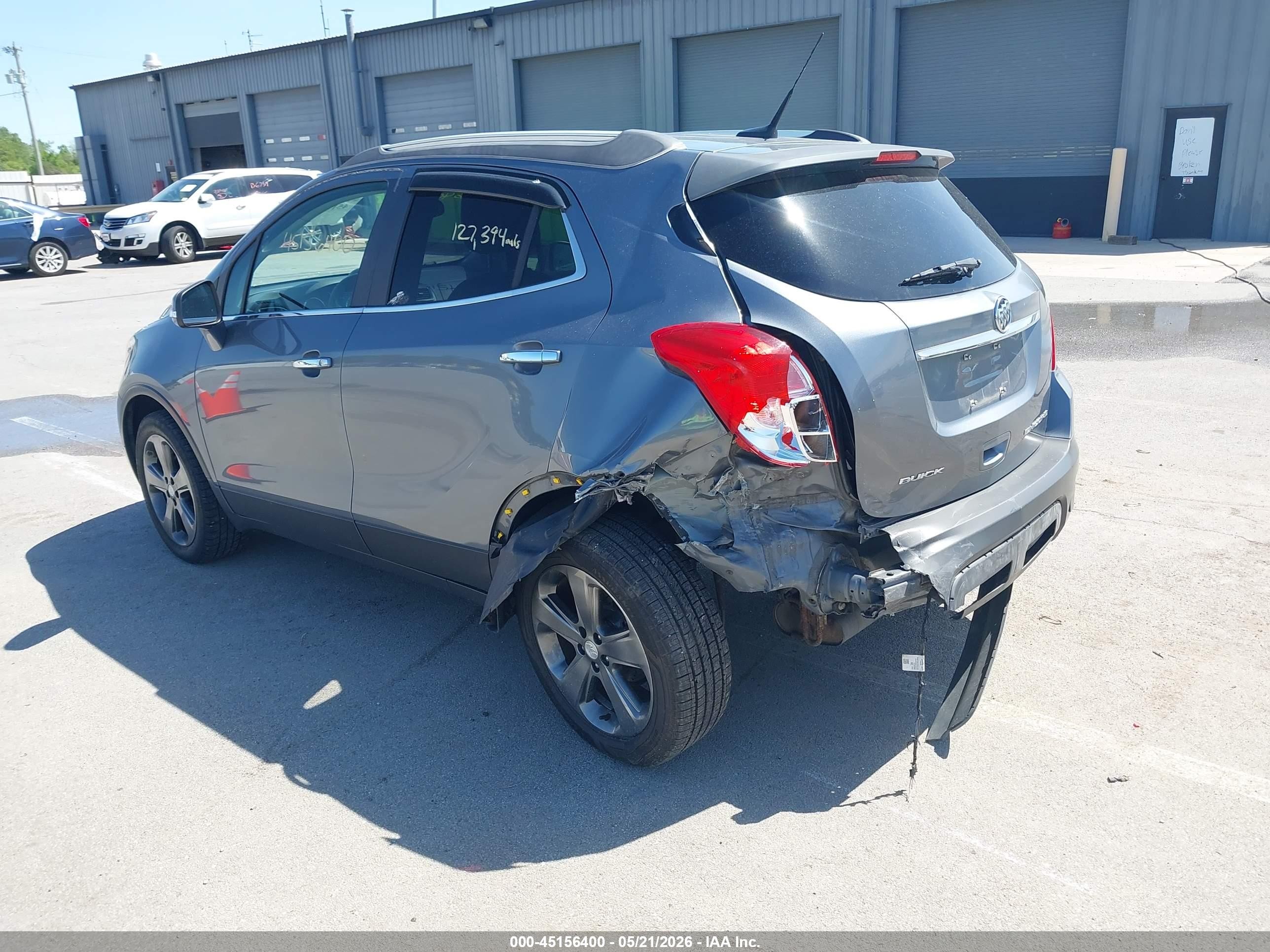 2014 Buick Encore Leather Gray vin: KL4CJCSB6EB727031