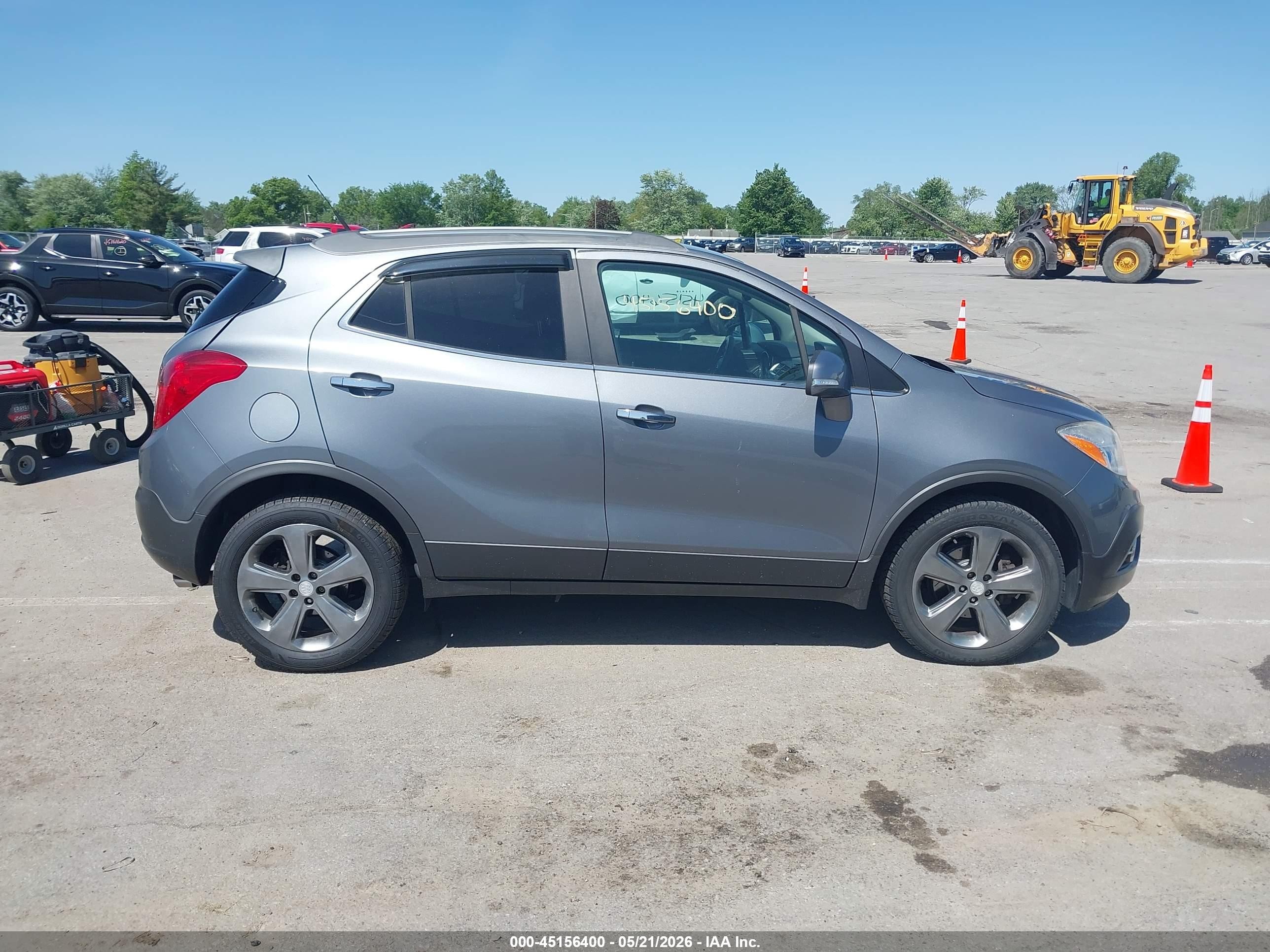 2014 Buick Encore Leather Gray vin: KL4CJCSB6EB727031
