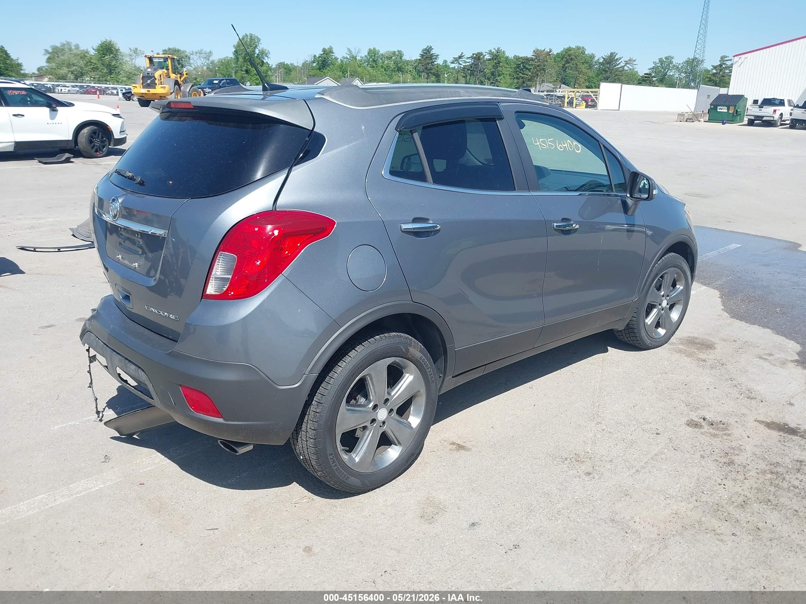 2014 Buick Encore Leather Gray vin: KL4CJCSB6EB727031