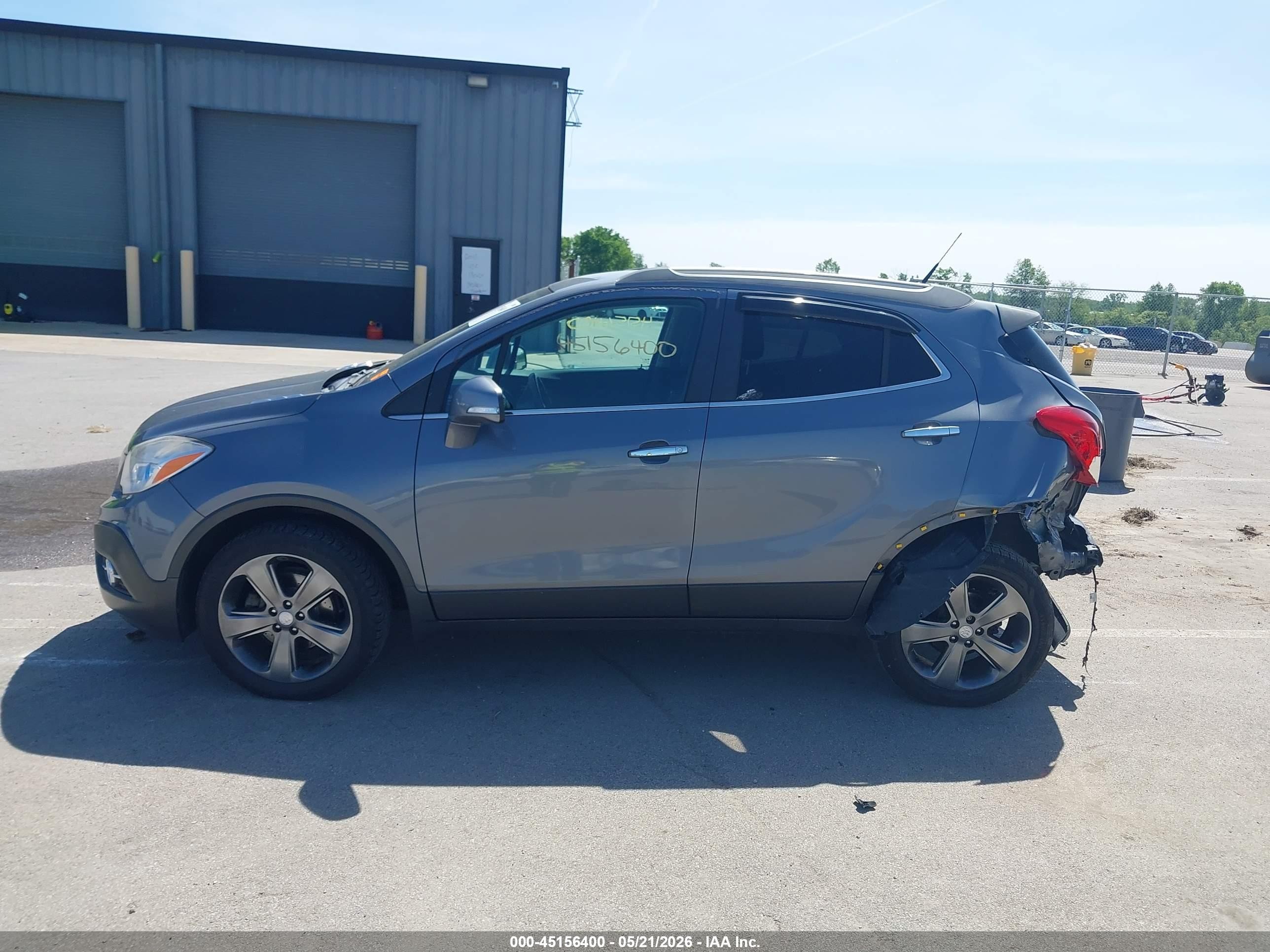 2014 Buick Encore Leather Gray vin: KL4CJCSB6EB727031