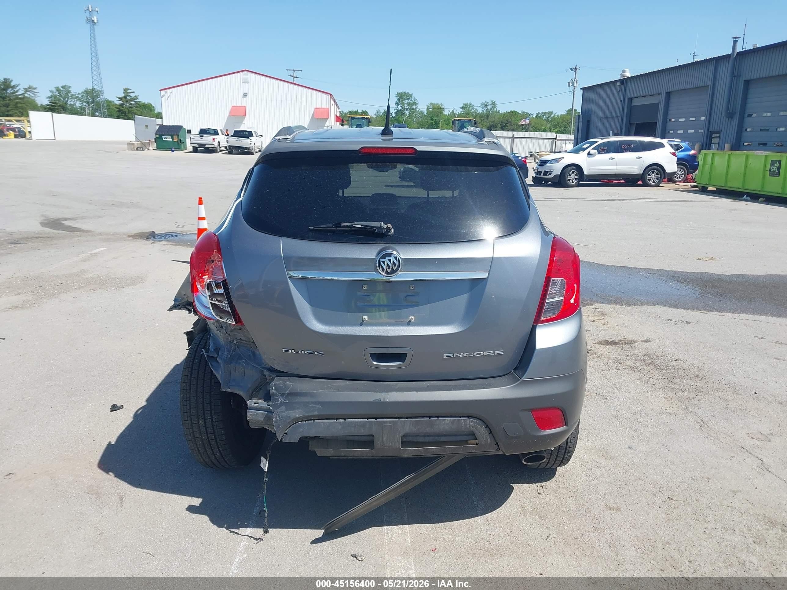 2014 Buick Encore Leather Gray vin: KL4CJCSB6EB727031