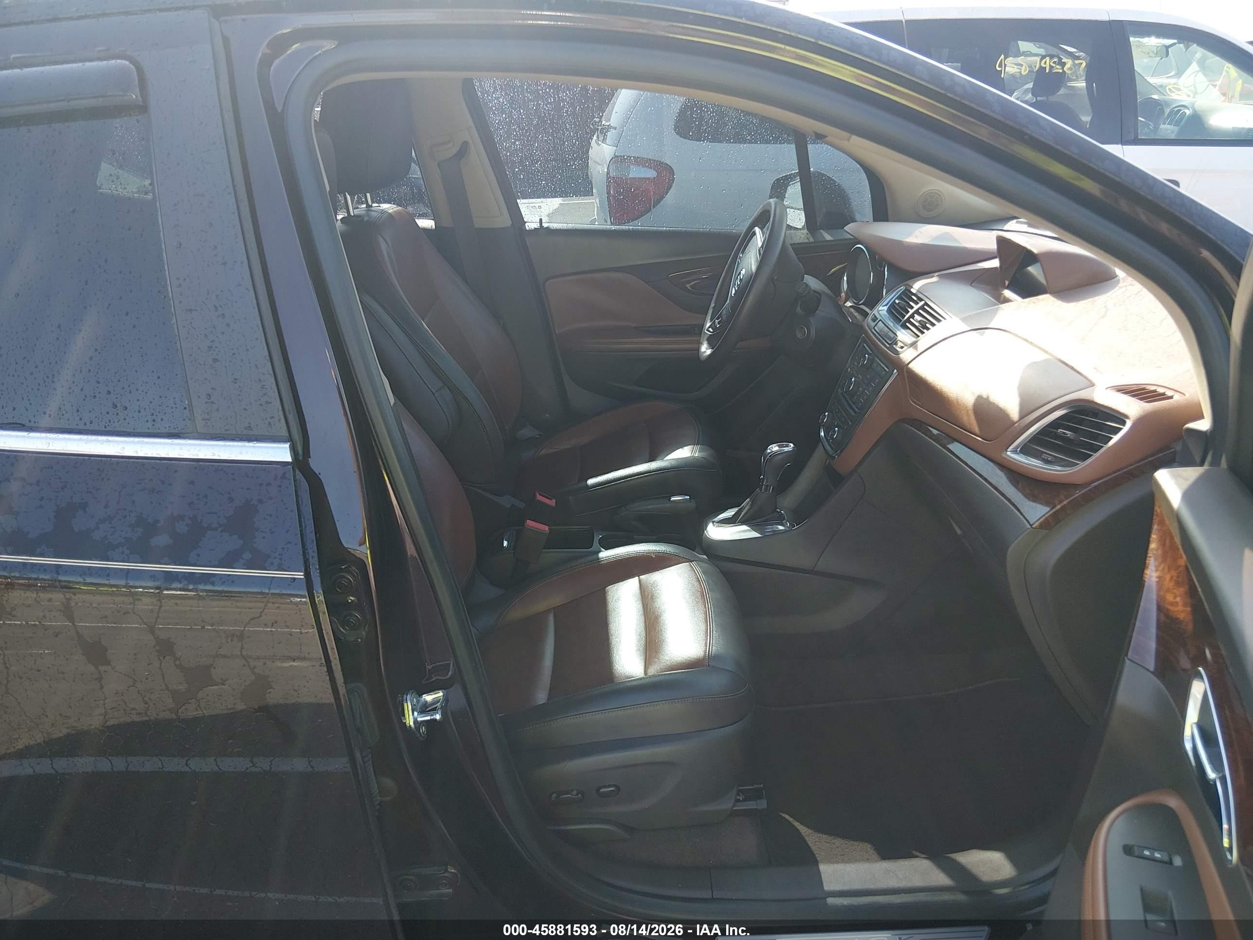 2015 Buick Encore Leather Темно-бордовый vin: KL4CJCSB6FB216372