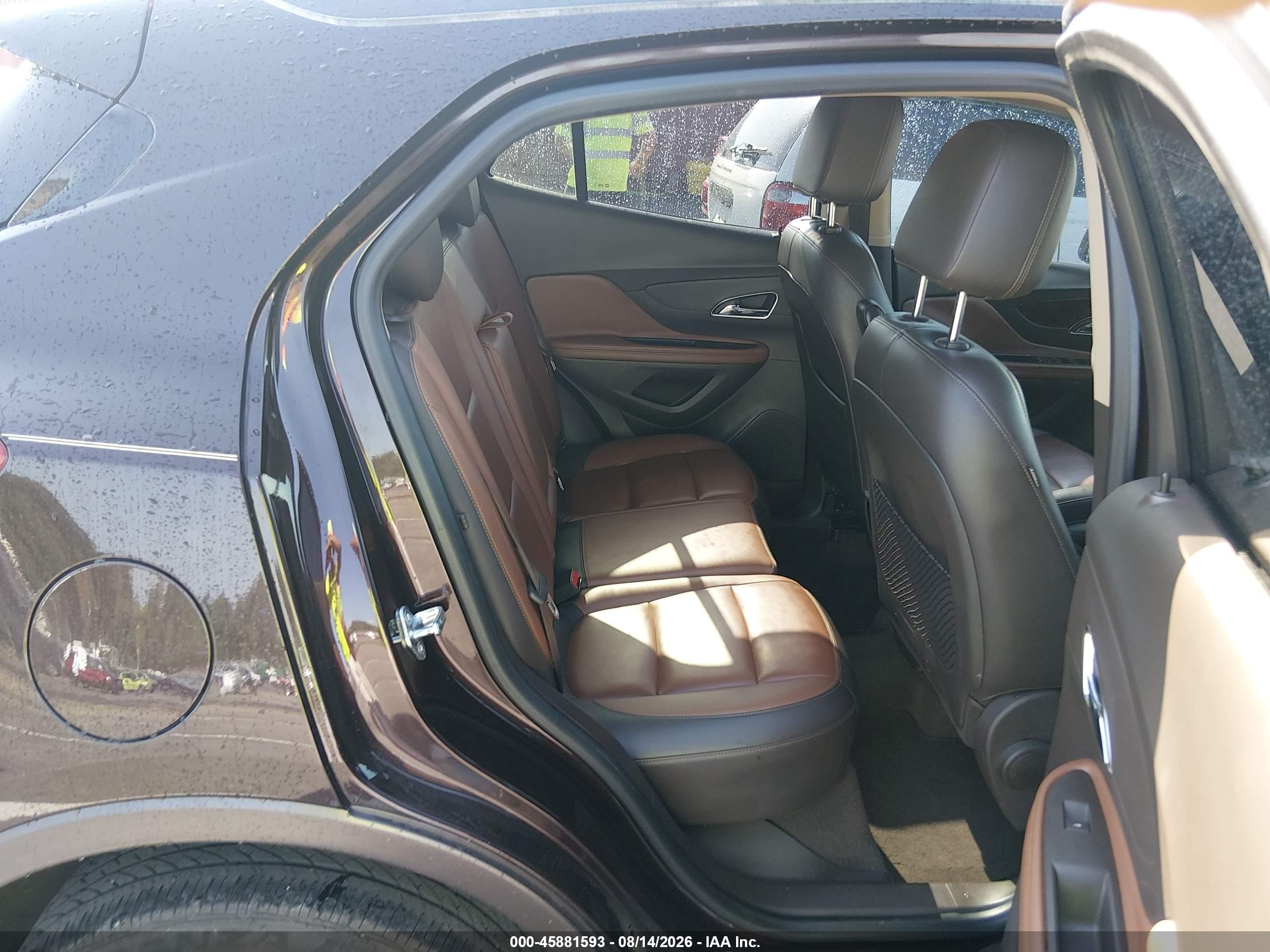 2015 Buick Encore Leather Темно-бордовый vin: KL4CJCSB6FB216372