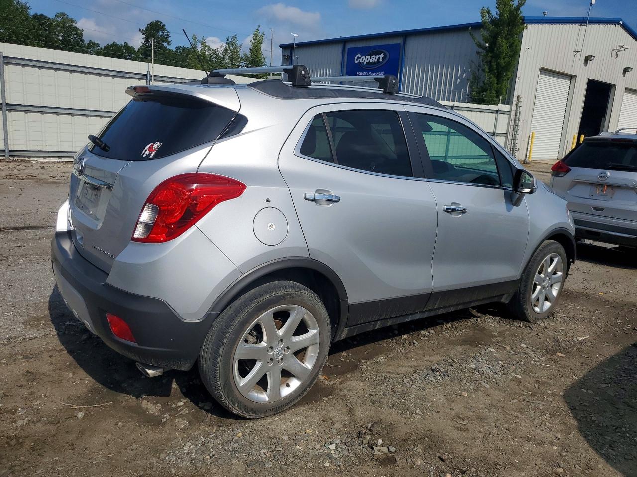 2015 Buick Encore Silver vin: KL4CJCSB6FB259142
