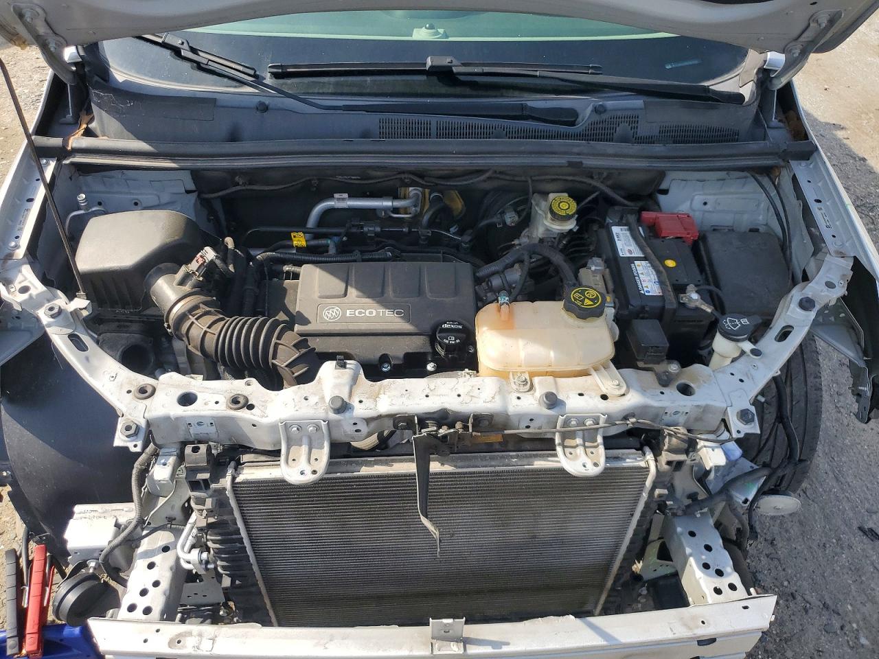 2015 Buick Encore Silver vin: KL4CJCSB6FB259142