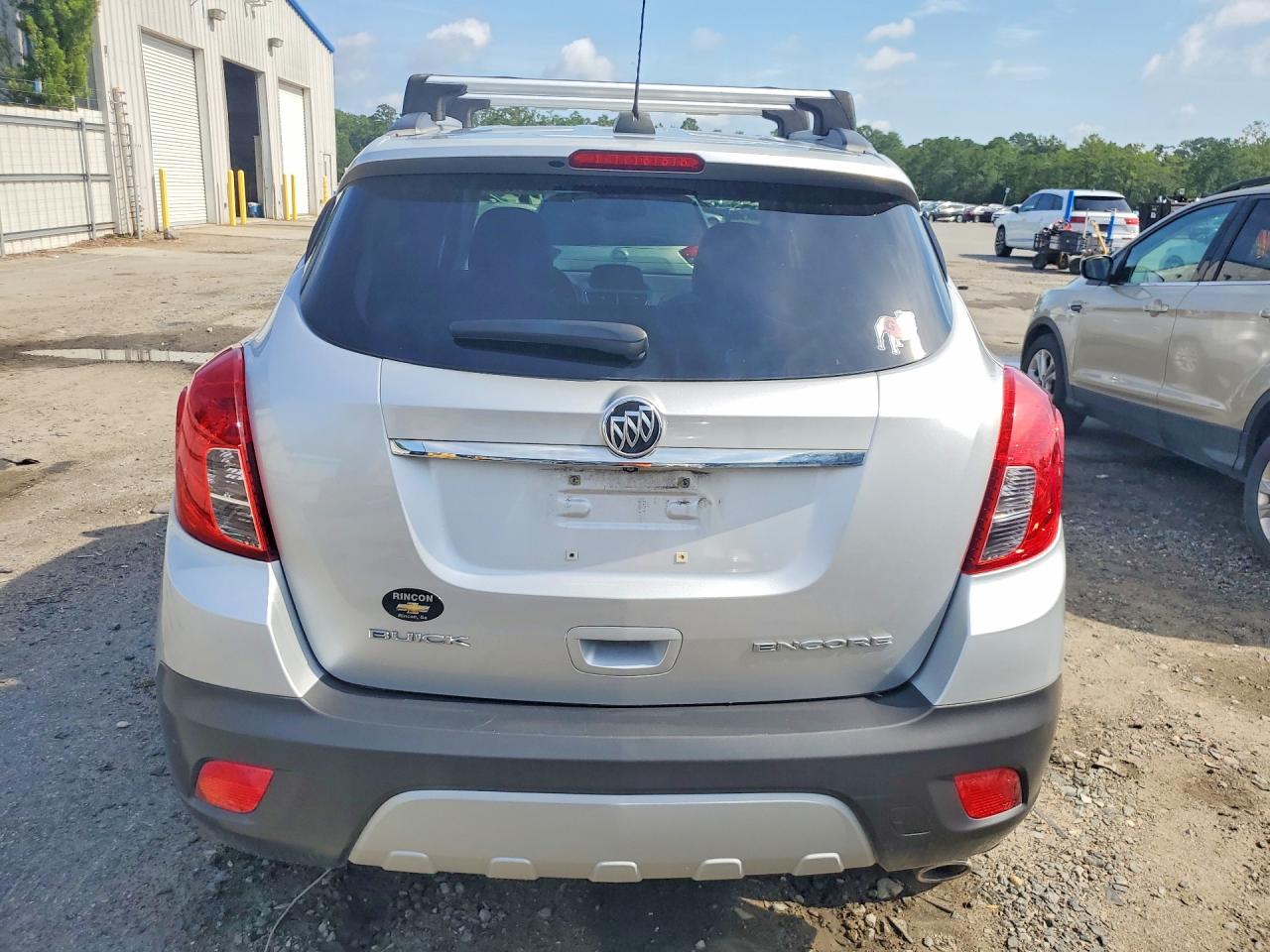 2015 Buick Encore Silver vin: KL4CJCSB6FB259142