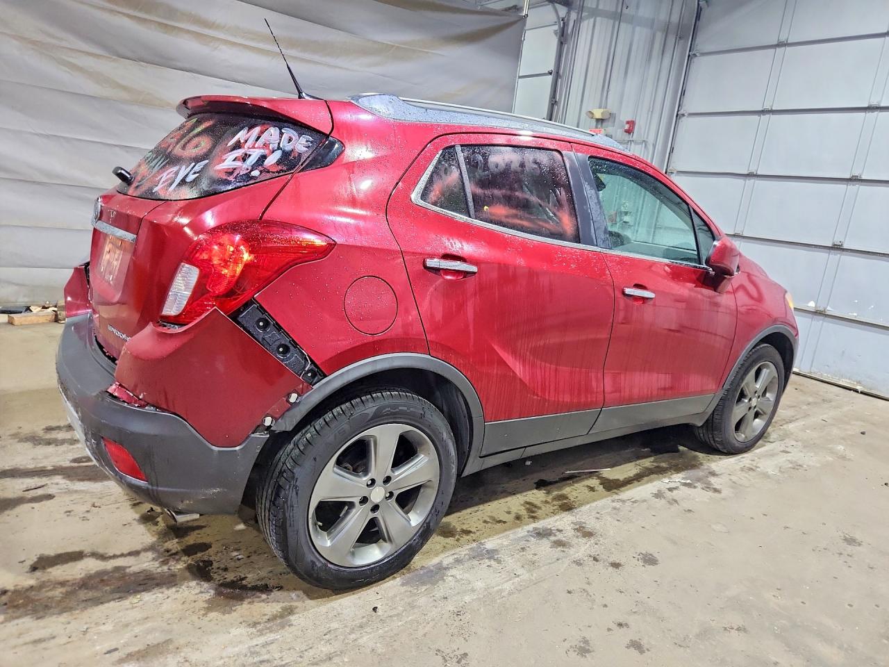 2013 Buick Encore Red vin: KL4CJCSB7DB127116