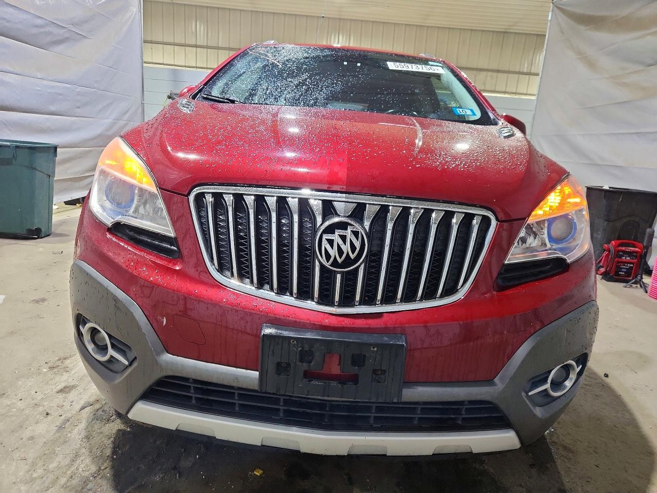 2013 Buick Encore Red vin: KL4CJCSB7DB127116