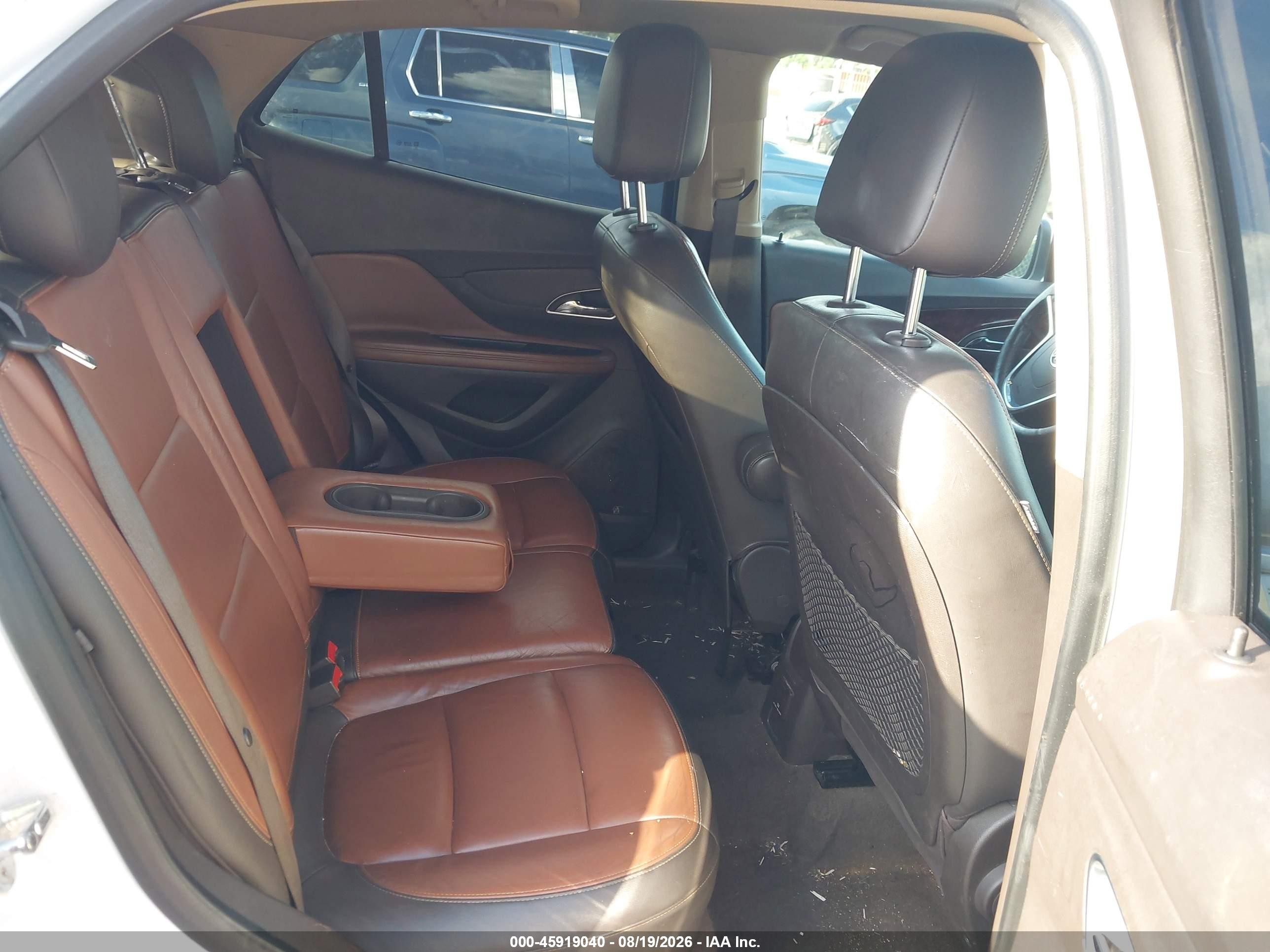2013 Buick Encore Leather White vin: KL4CJCSB7DB195545