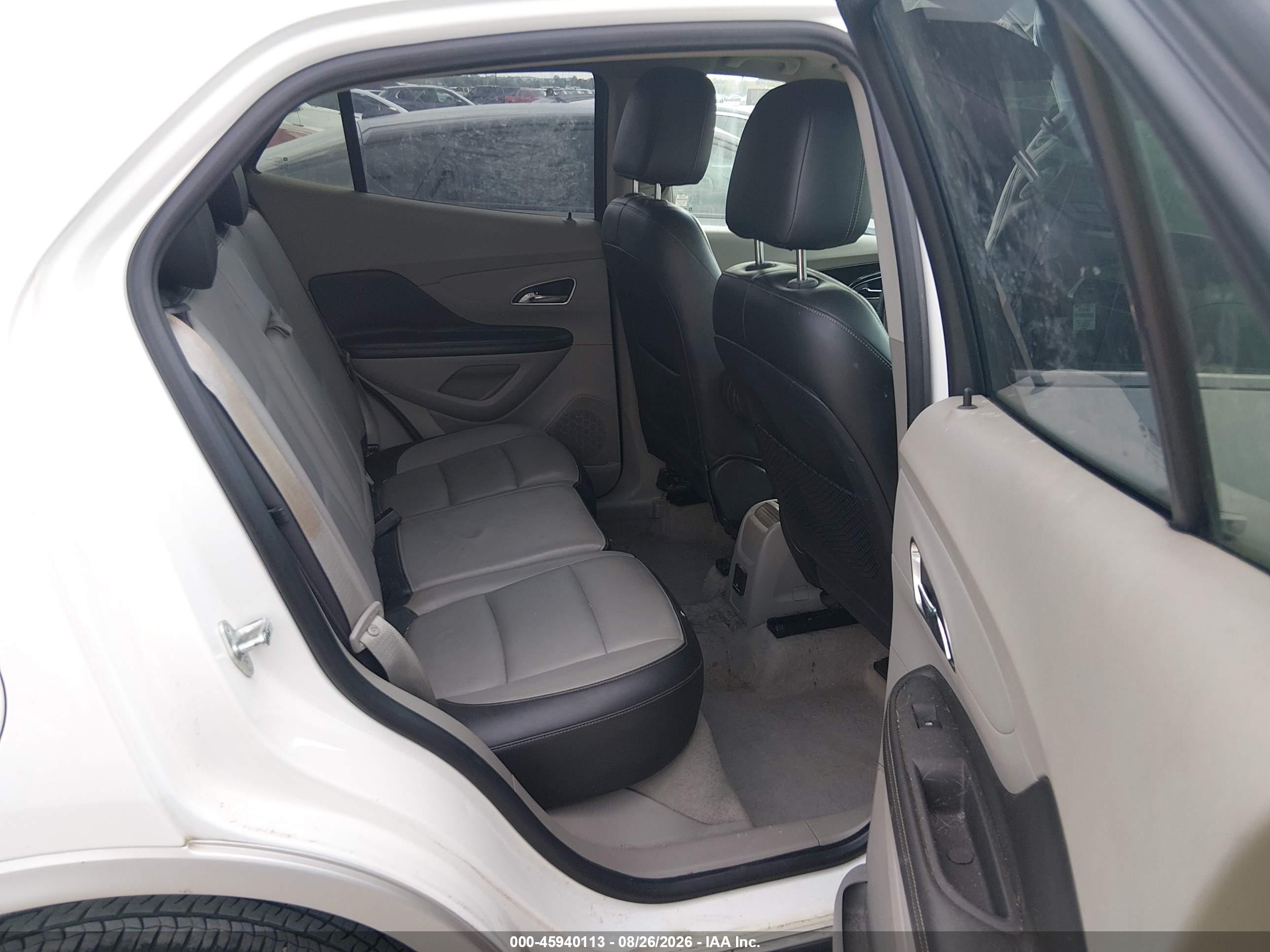2013 Buick Encore Leather White vin: KL4CJCSB7DB198932