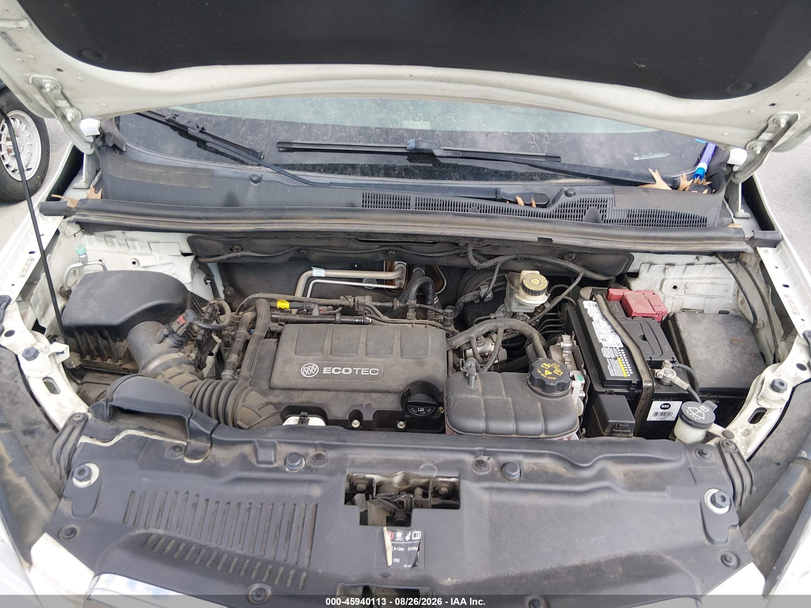 2013 Buick Encore Leather White vin: KL4CJCSB7DB198932