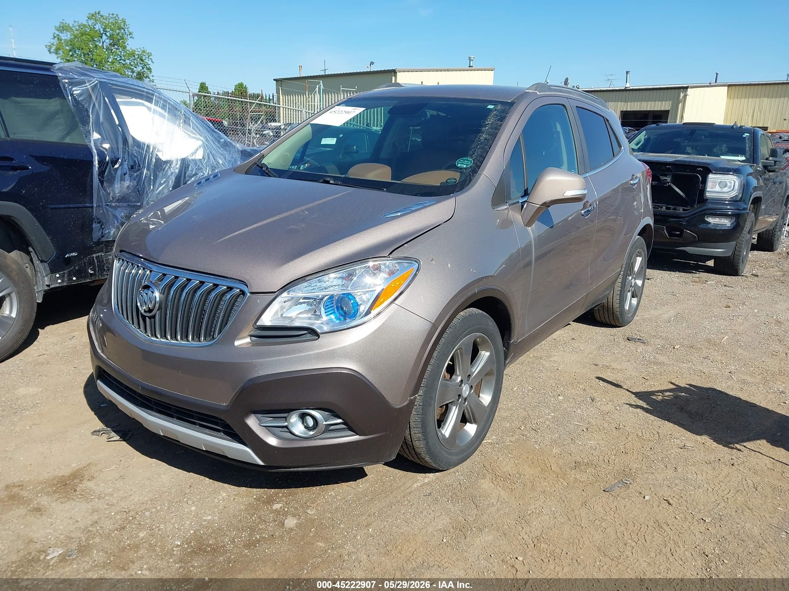2014 Buick Encore Leather Pewter vin: KL4CJCSB7EB532104