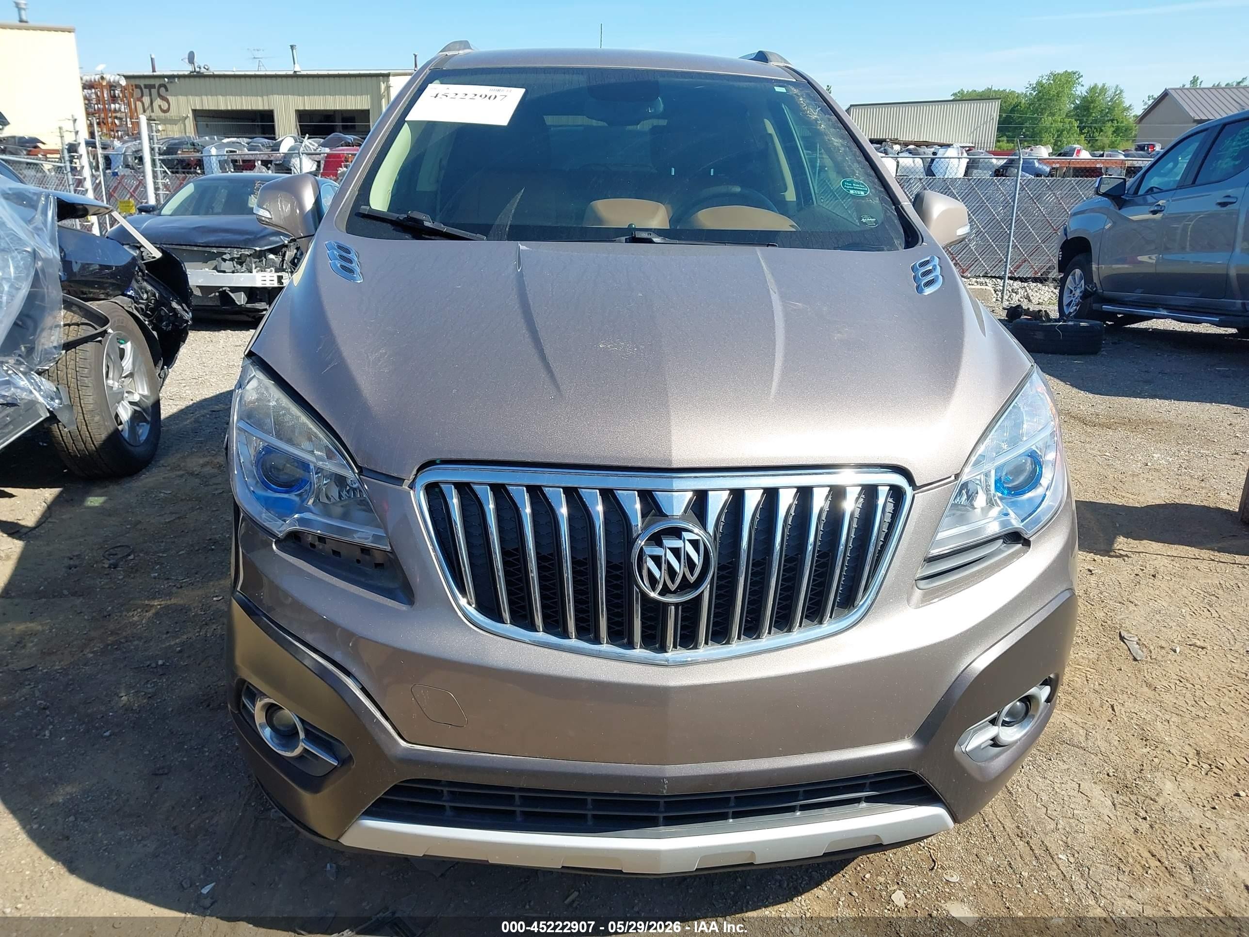 2014 Buick Encore Leather Pewter vin: KL4CJCSB7EB532104