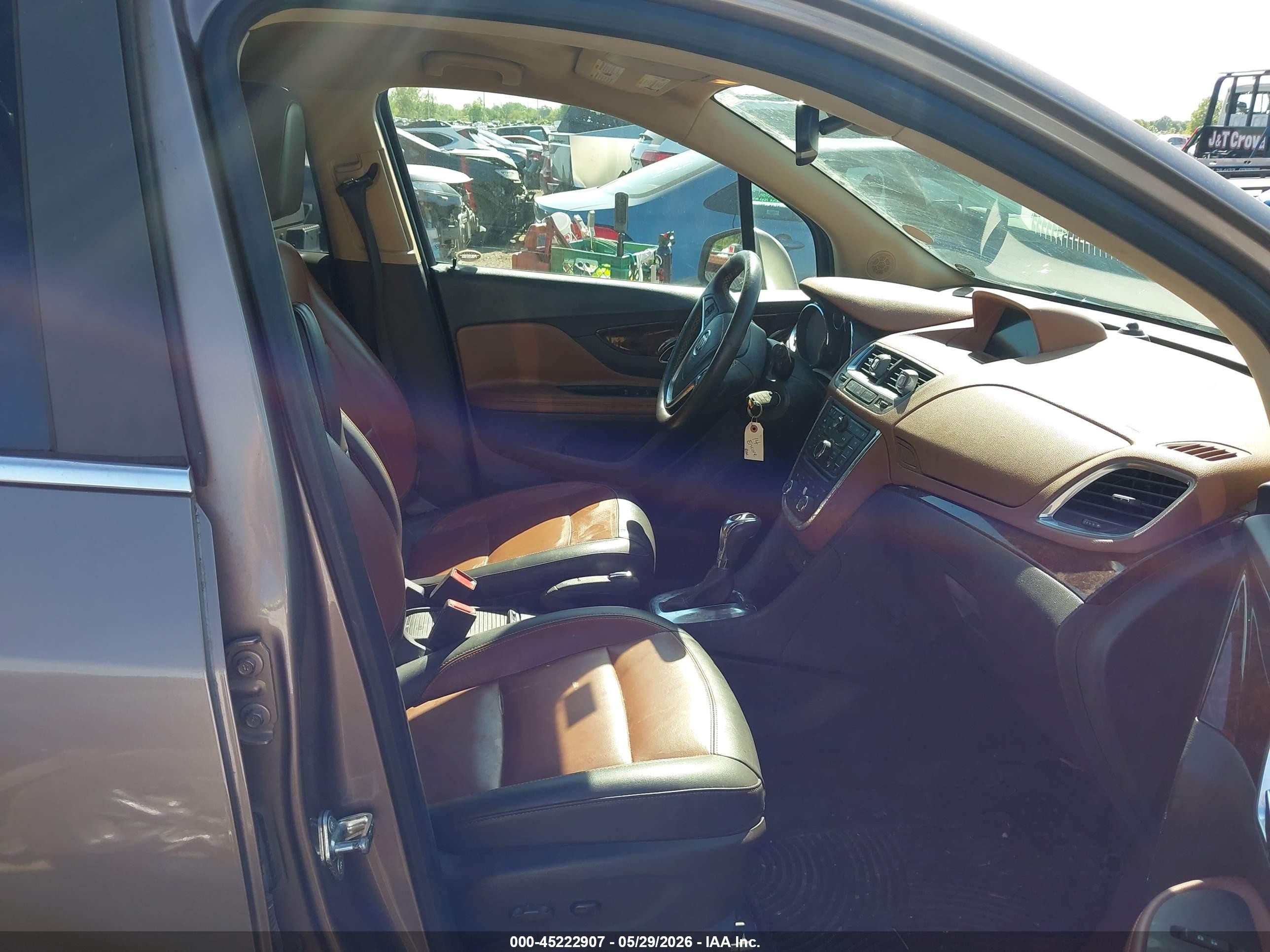 2014 Buick Encore Leather Pewter vin: KL4CJCSB7EB532104