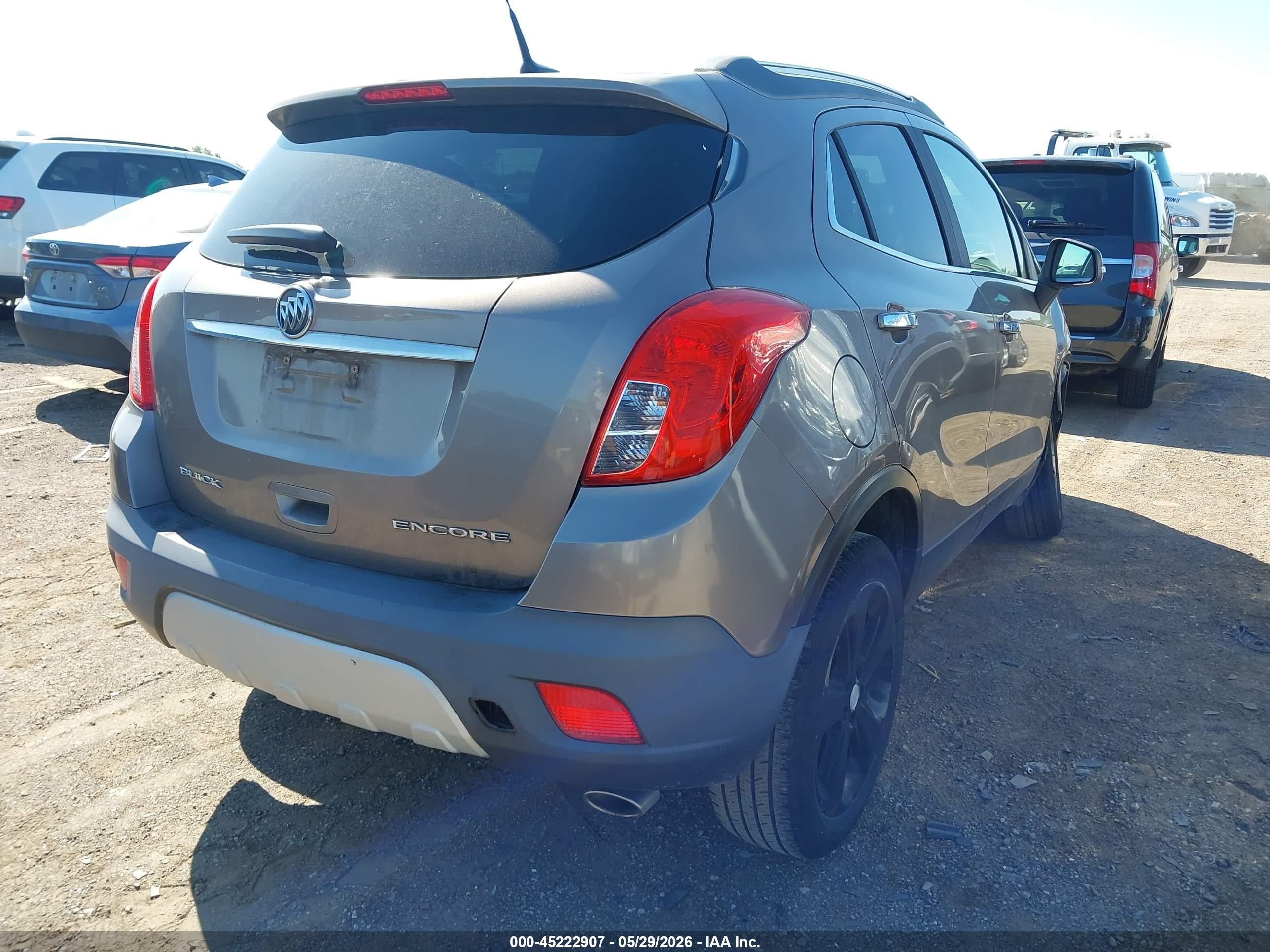 2014 Buick Encore Leather Pewter vin: KL4CJCSB7EB532104