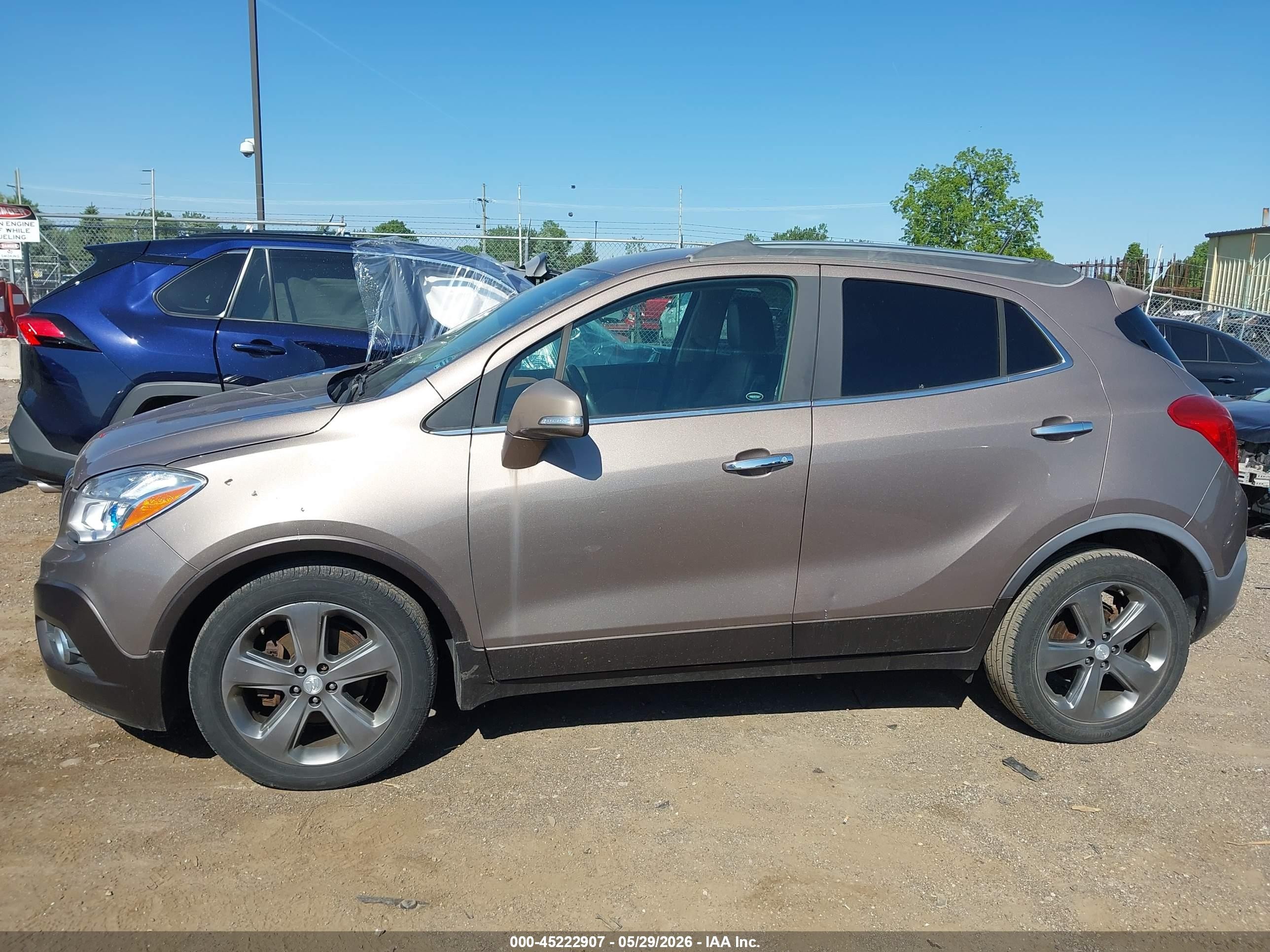 2014 Buick Encore Leather Pewter vin: KL4CJCSB7EB532104