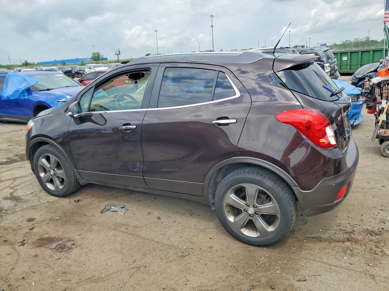 2014 Buick Encore Brown vin: KL4CJCSB7EB616701