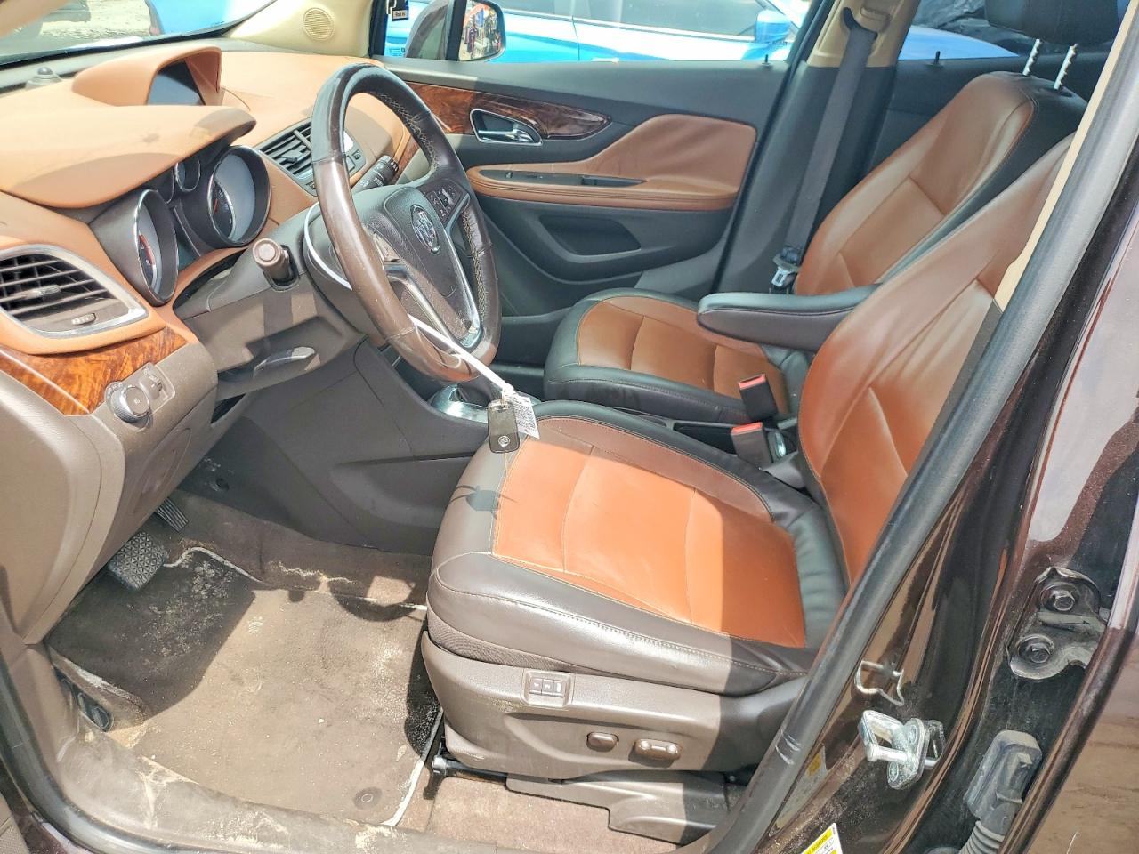 2014 Buick Encore Brown vin: KL4CJCSB7EB616701