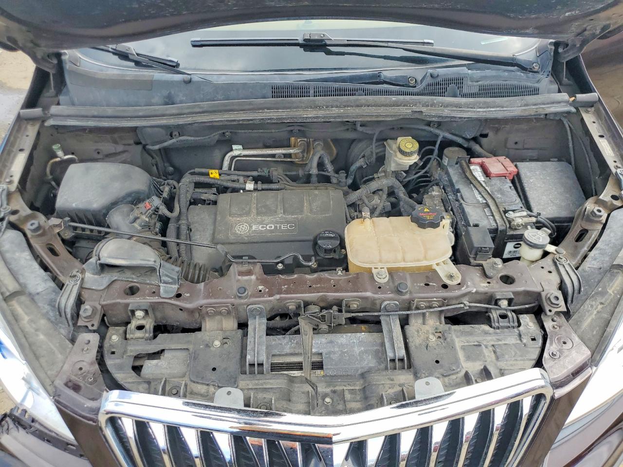 2014 Buick Encore Brown vin: KL4CJCSB7EB616701