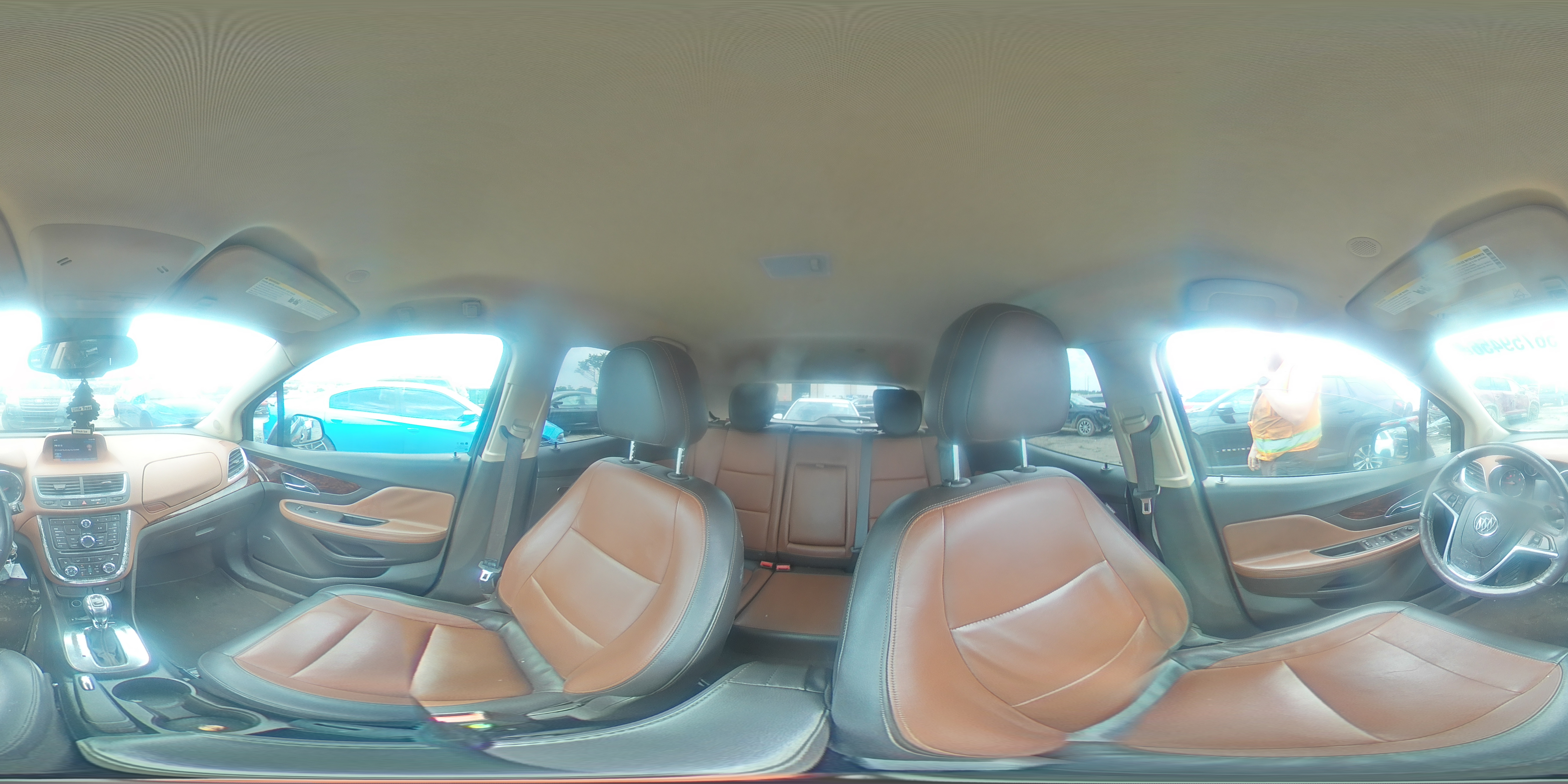 2014 Buick Encore Brown vin: KL4CJCSB7EB616701