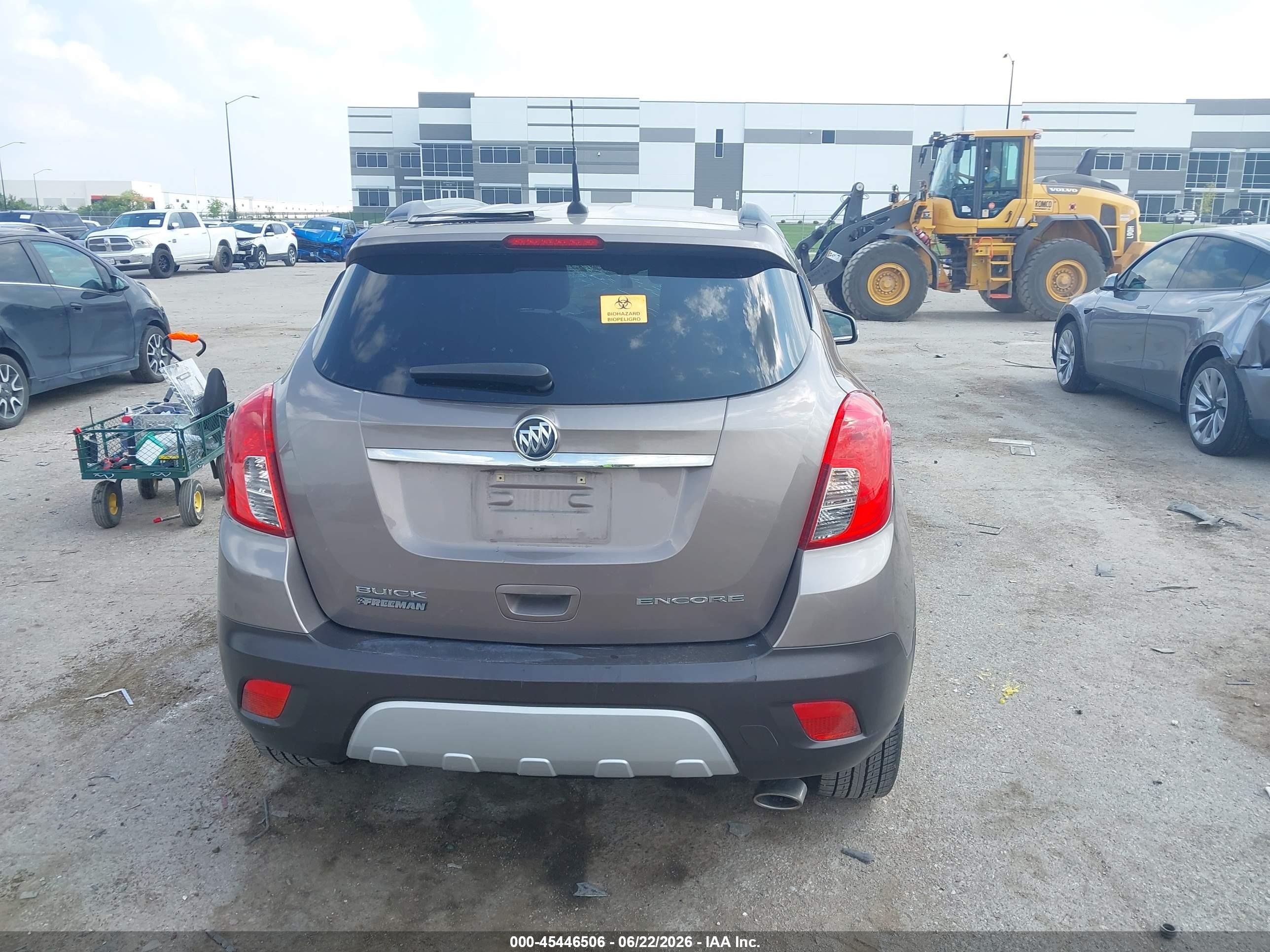 2014 Buick Encore Leather Коричневый vin: KL4CJCSB7EB687817