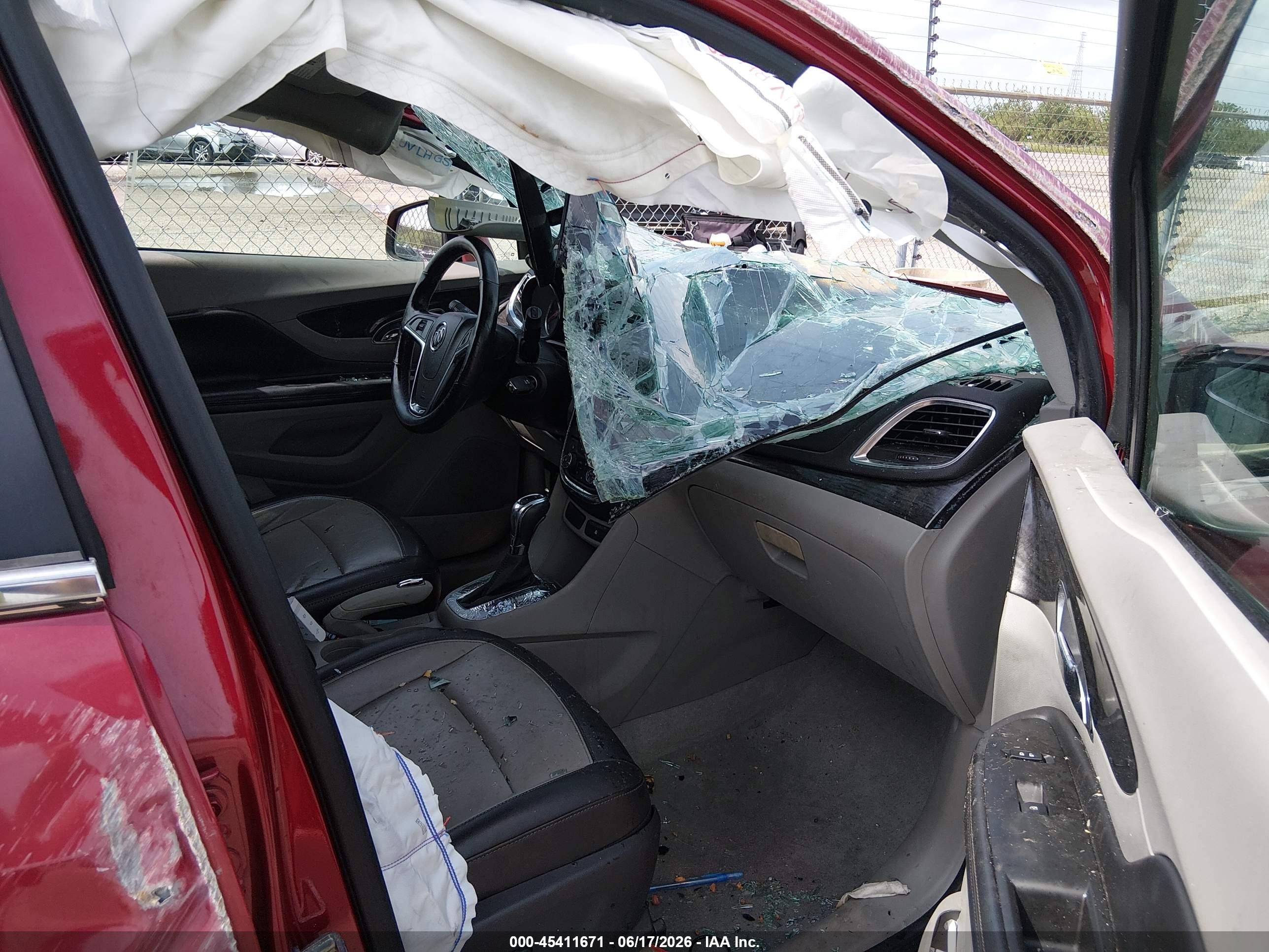 2014 Buick Encore Leather Red vin: KL4CJCSB7EB776545