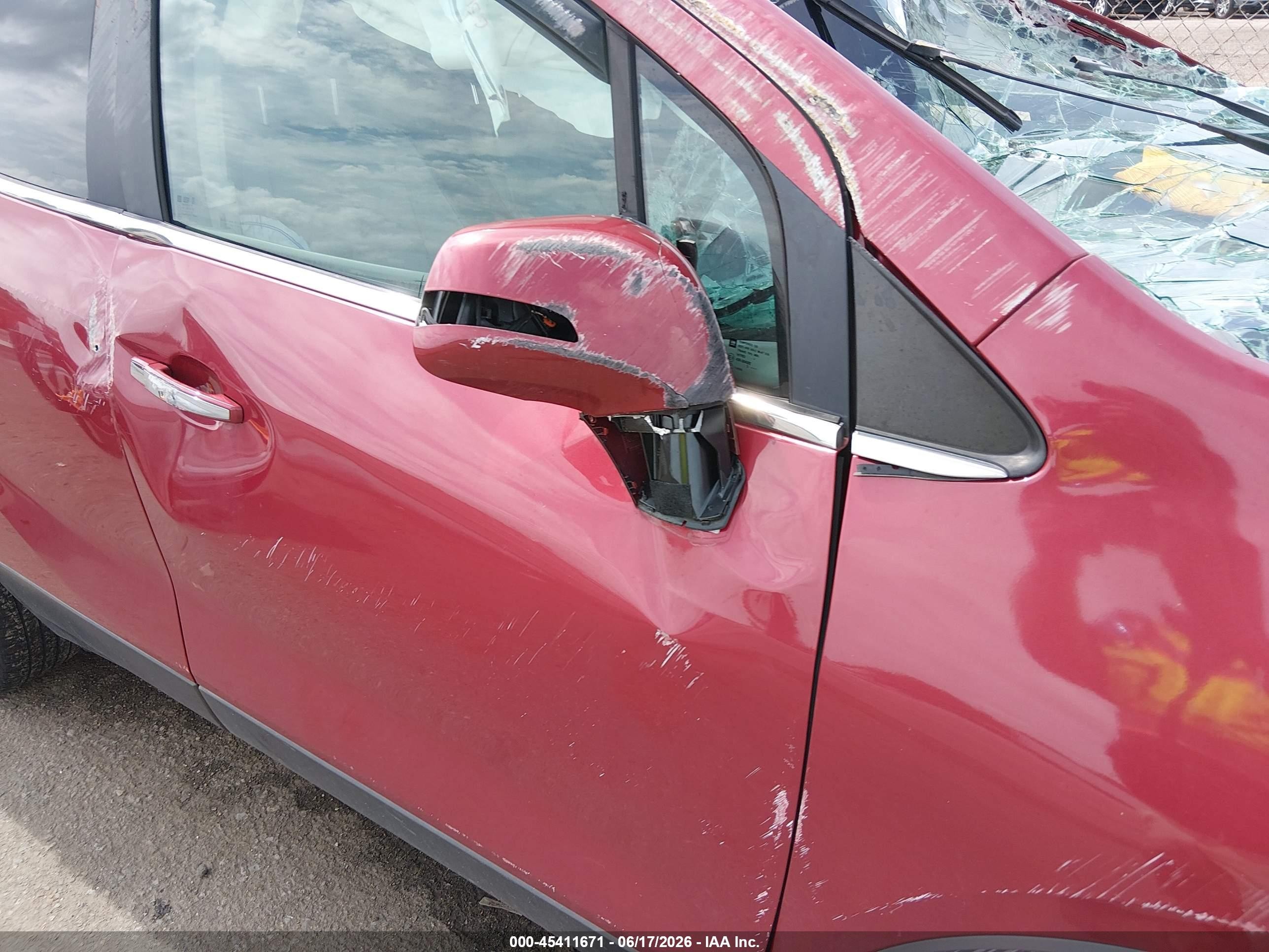 2014 Buick Encore Leather Red vin: KL4CJCSB7EB776545