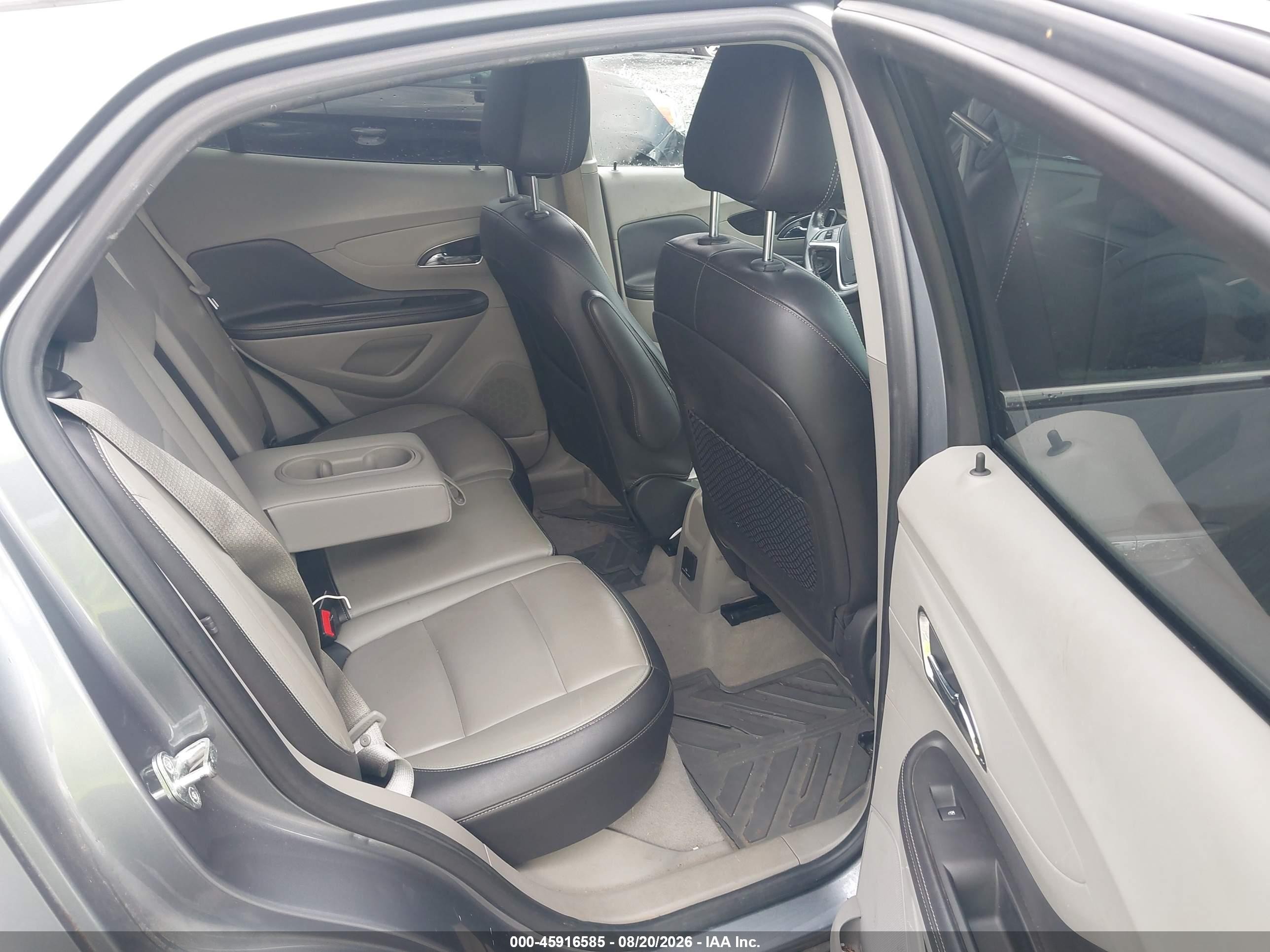 2015 Buick Encore Leather Gray vin: KL4CJCSB7FB174679
