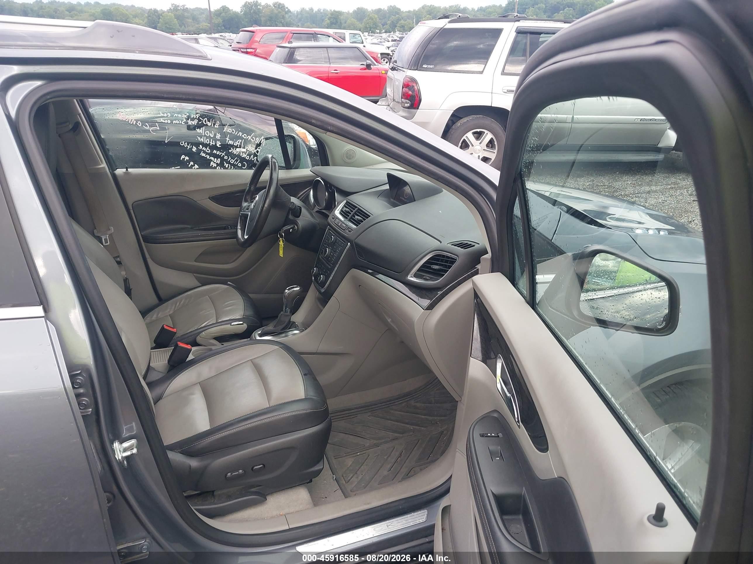 2015 Buick Encore Leather Gray vin: KL4CJCSB7FB174679
