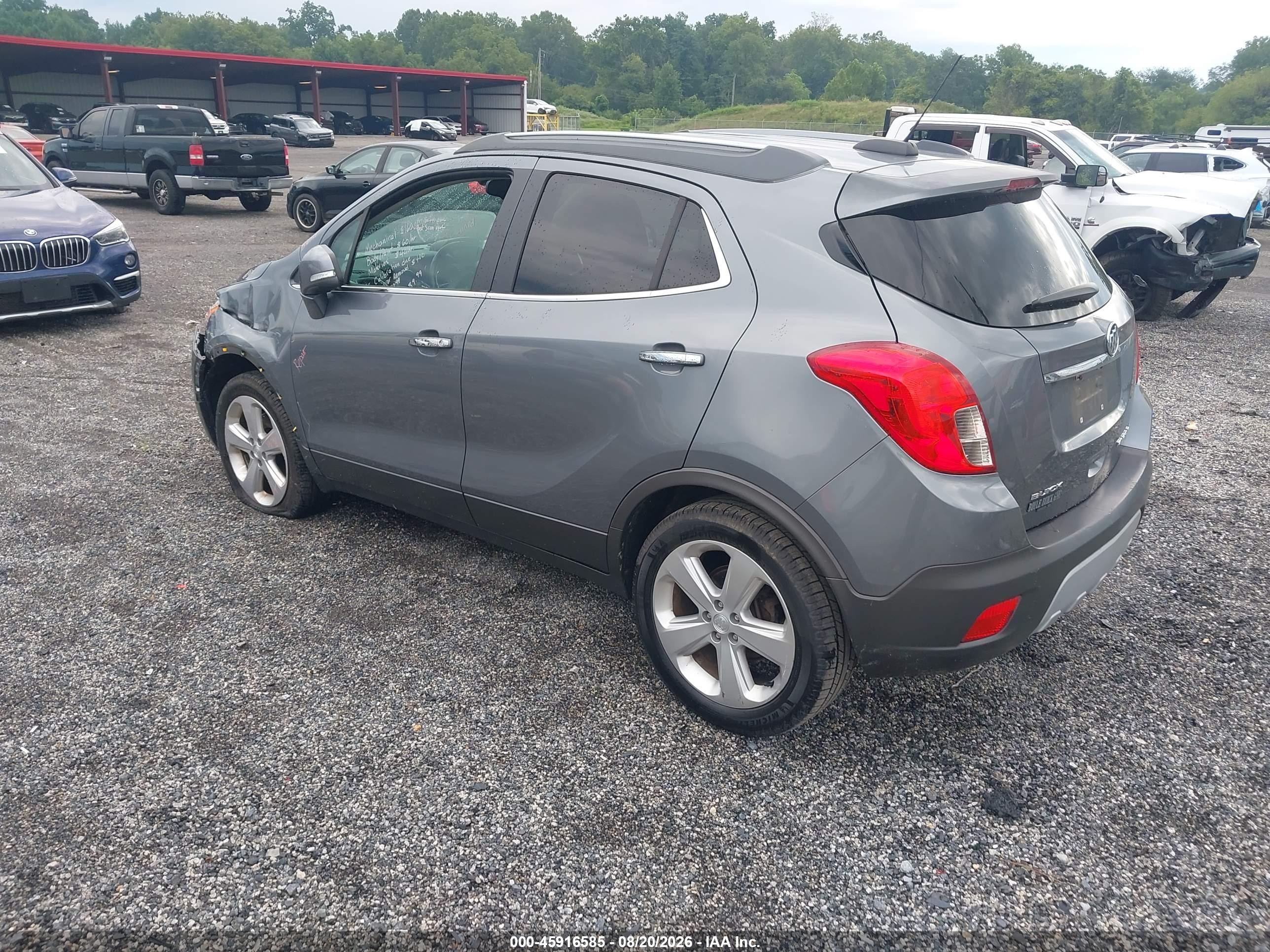 2015 Buick Encore Leather Gray vin: KL4CJCSB7FB174679