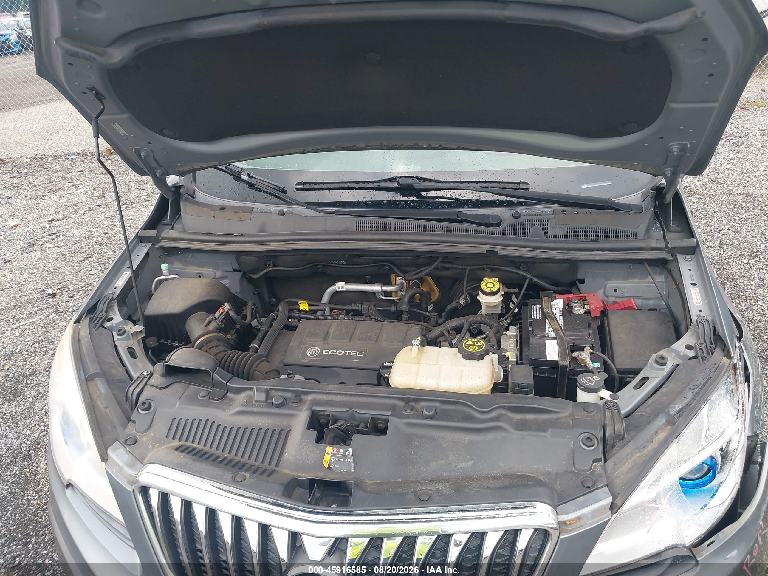 2015 Buick Encore Leather Gray vin: KL4CJCSB7FB174679