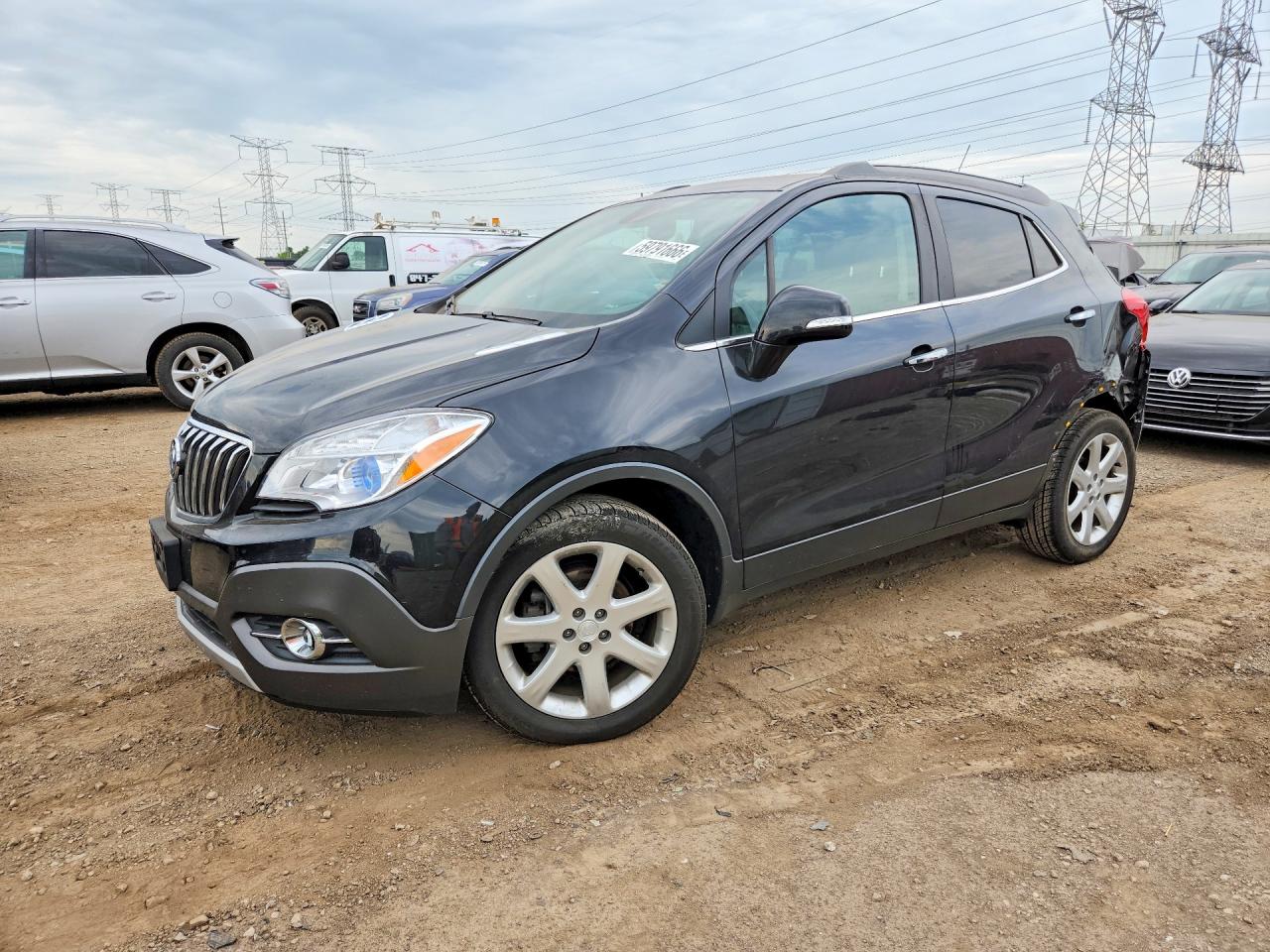 2015 Buick Encore Black vin: KL4CJCSB7FB223671