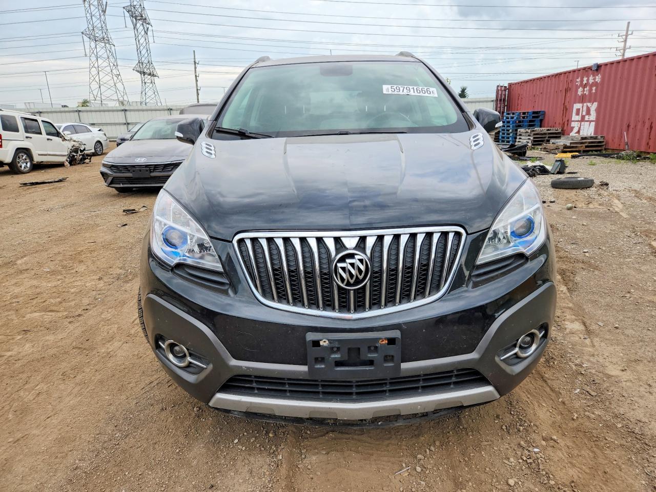 2015 Buick Encore Black vin: KL4CJCSB7FB223671