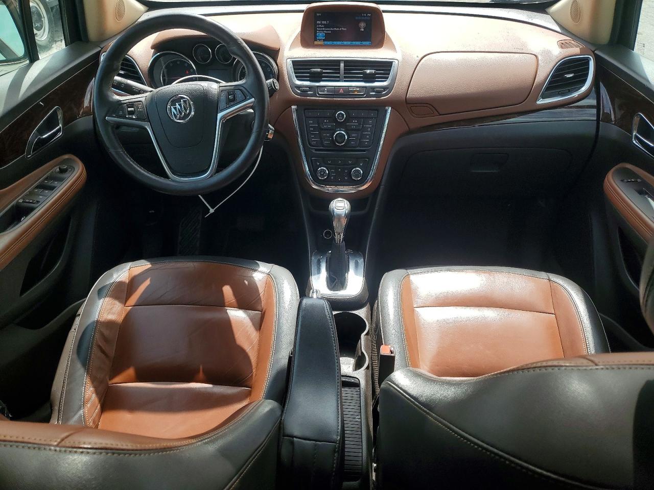 2015 Buick Encore White vin: KL4CJCSB7FB254001