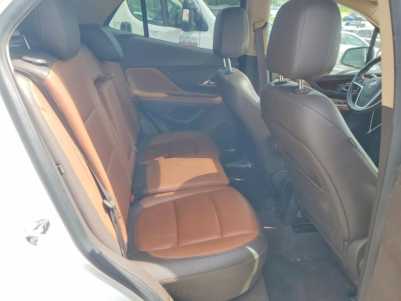 2015 Buick Encore White vin: KL4CJCSB7FB254001