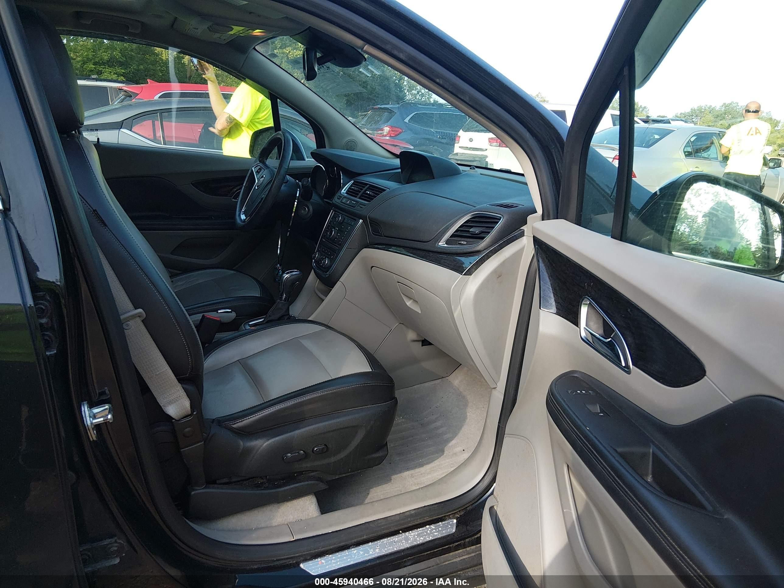 2015 Buick Encore Leather Black vin: KL4CJCSB7FB268514