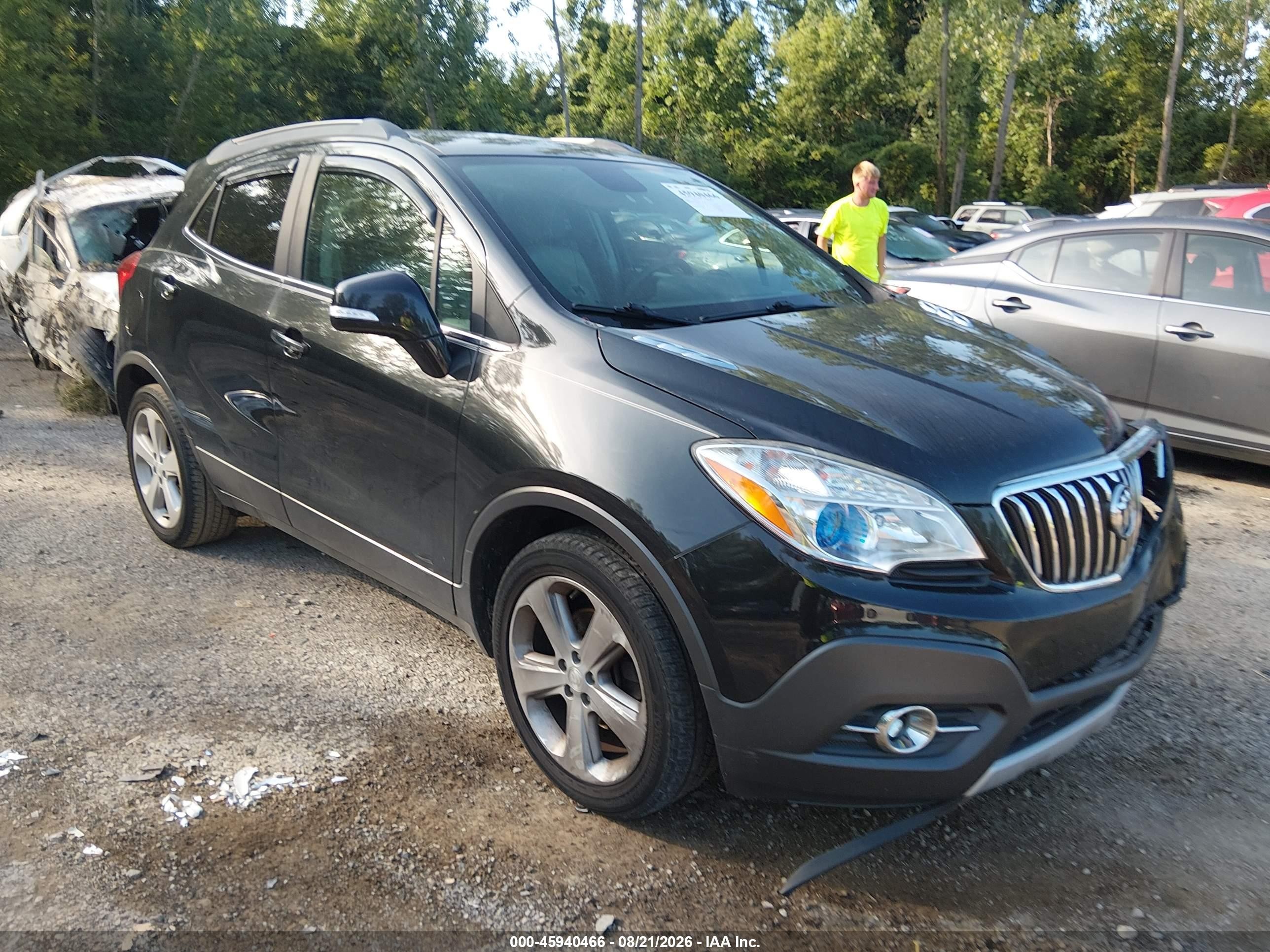 2015 Buick Encore Leather Black vin: KL4CJCSB7FB268514