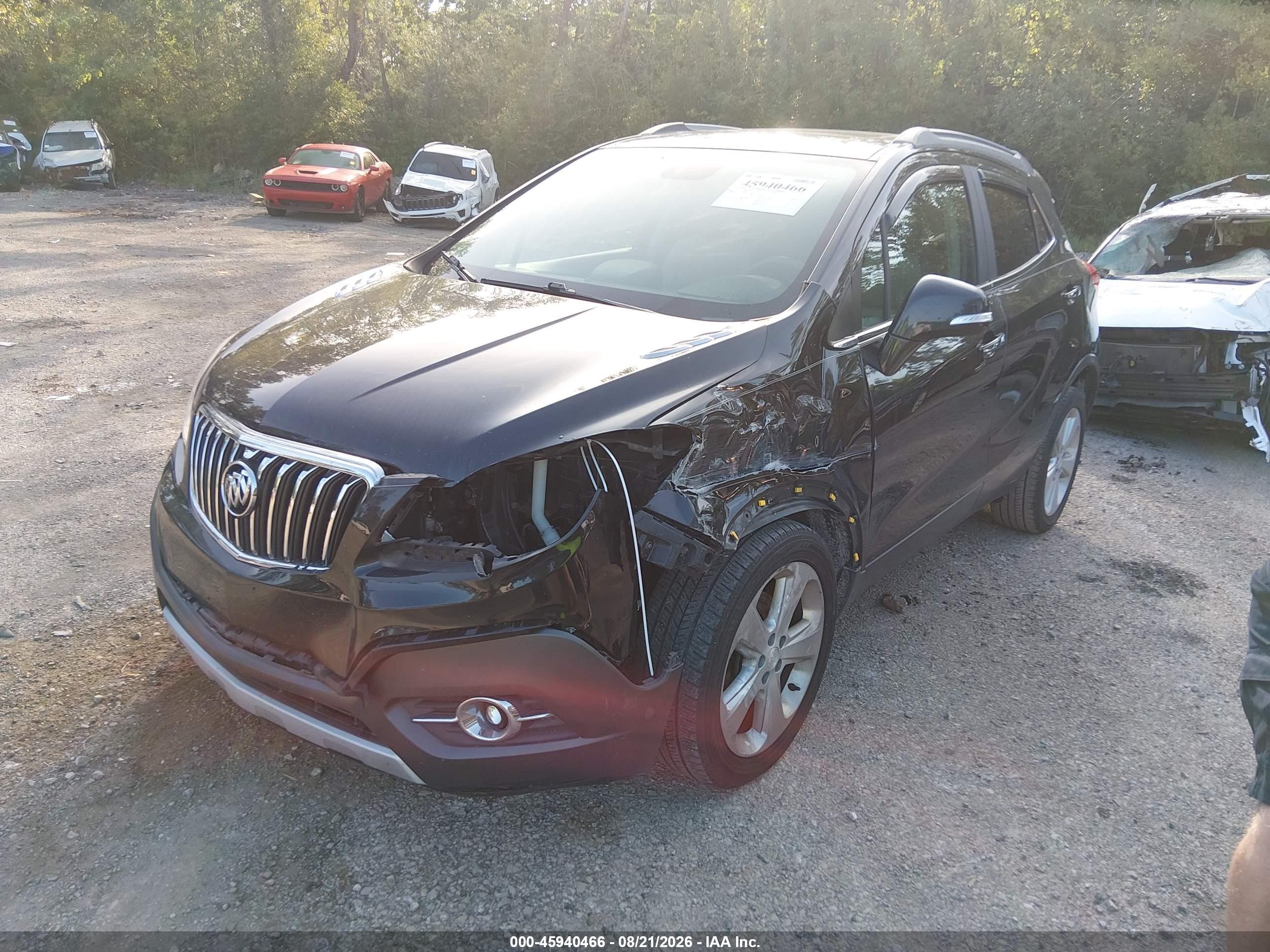 2015 Buick Encore Leather Black vin: KL4CJCSB7FB268514