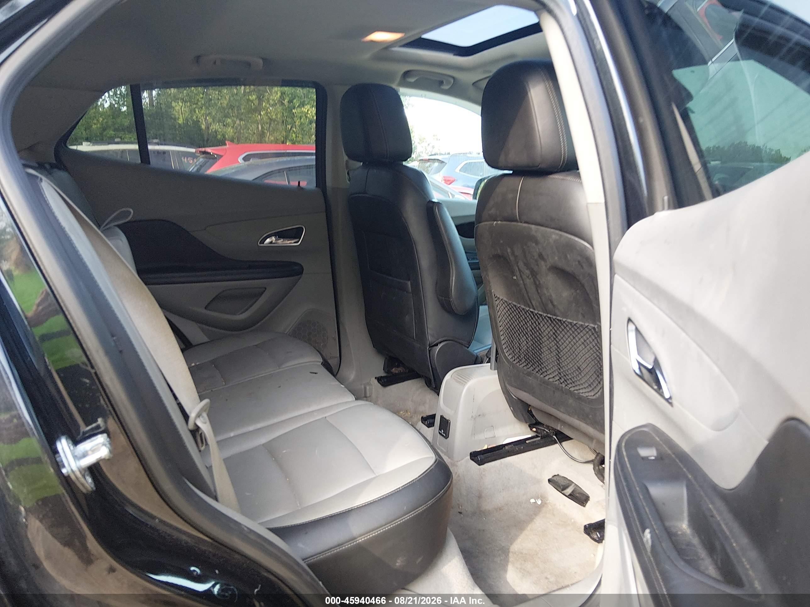 2015 Buick Encore Leather Black vin: KL4CJCSB7FB268514