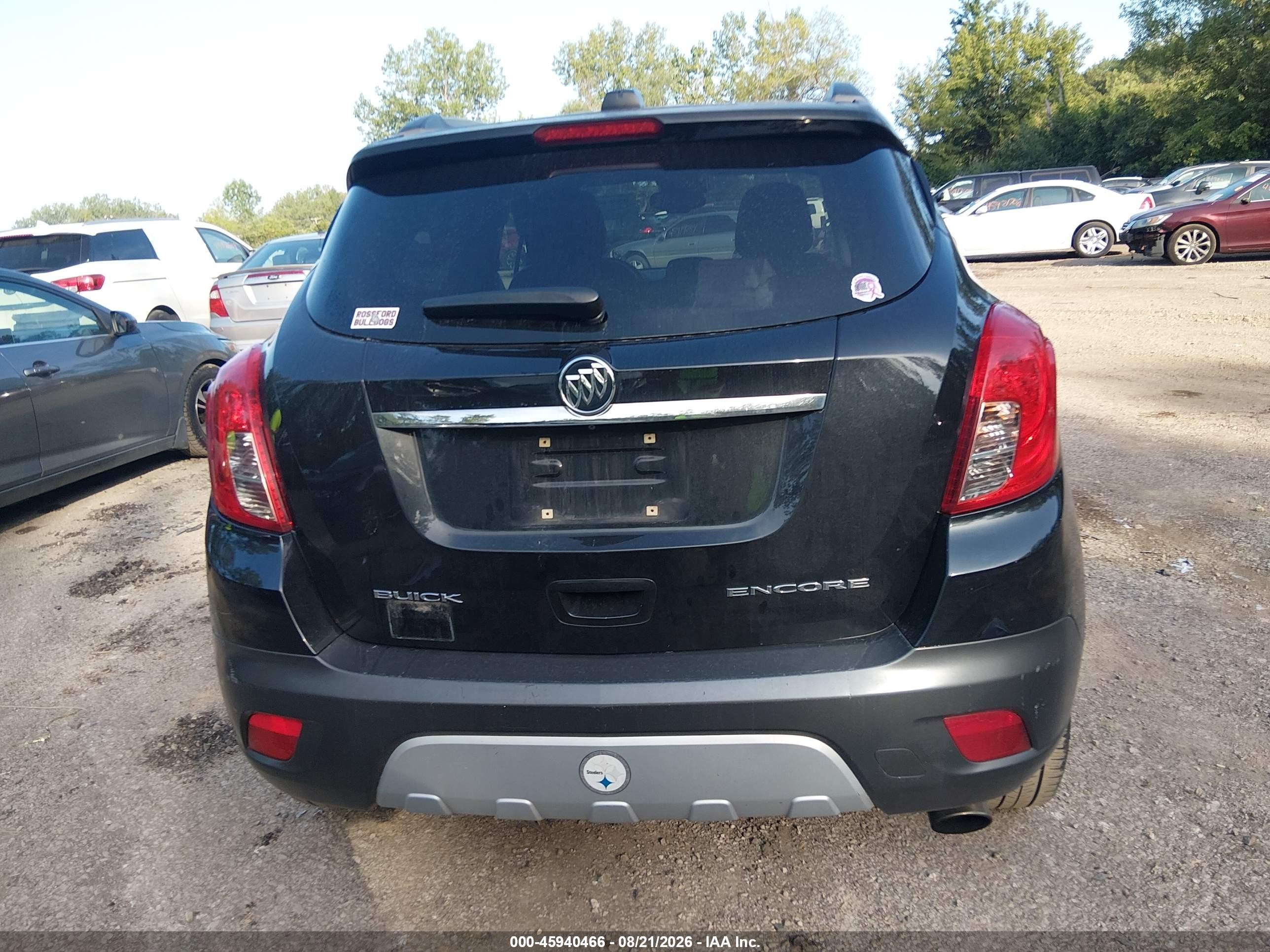 2015 Buick Encore Leather Black vin: KL4CJCSB7FB268514