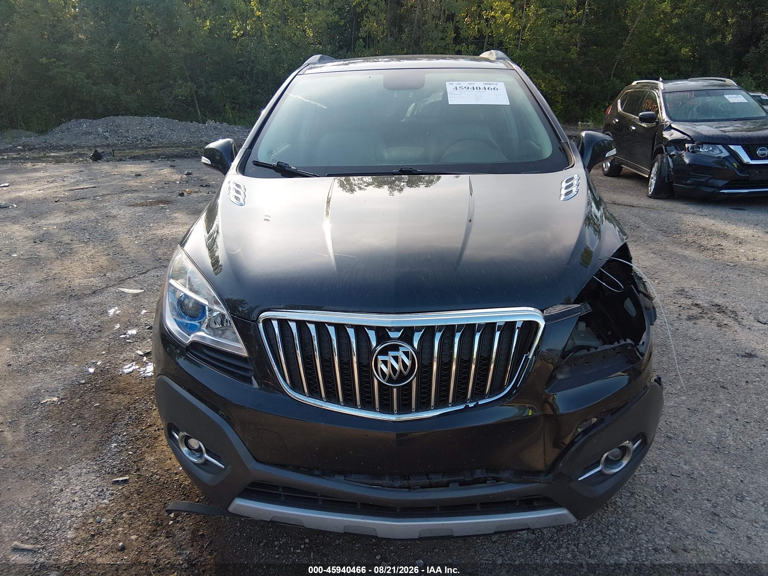 2015 Buick Encore Leather Black vin: KL4CJCSB7FB268514