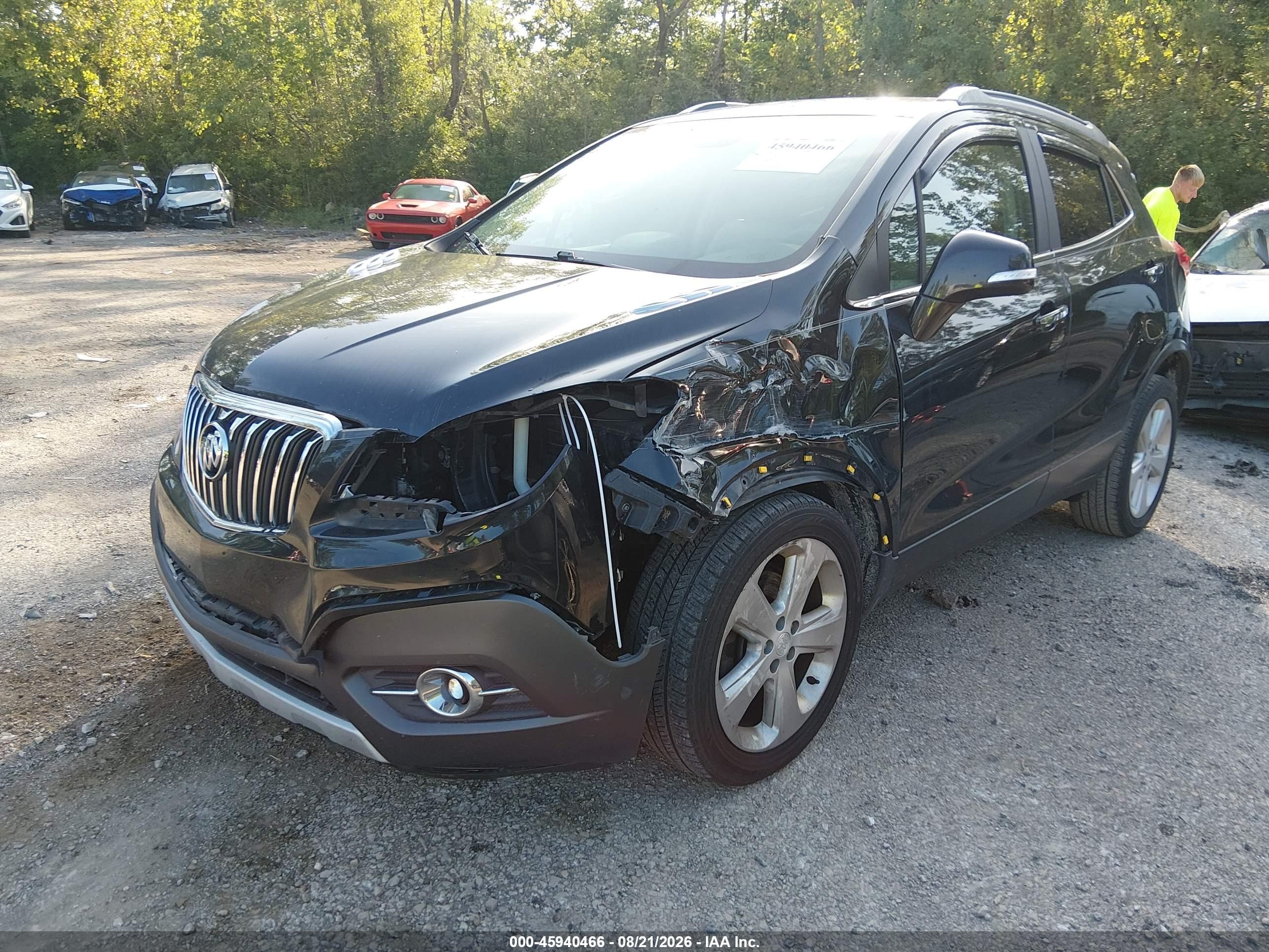 2015 Buick Encore Leather Black vin: KL4CJCSB7FB268514