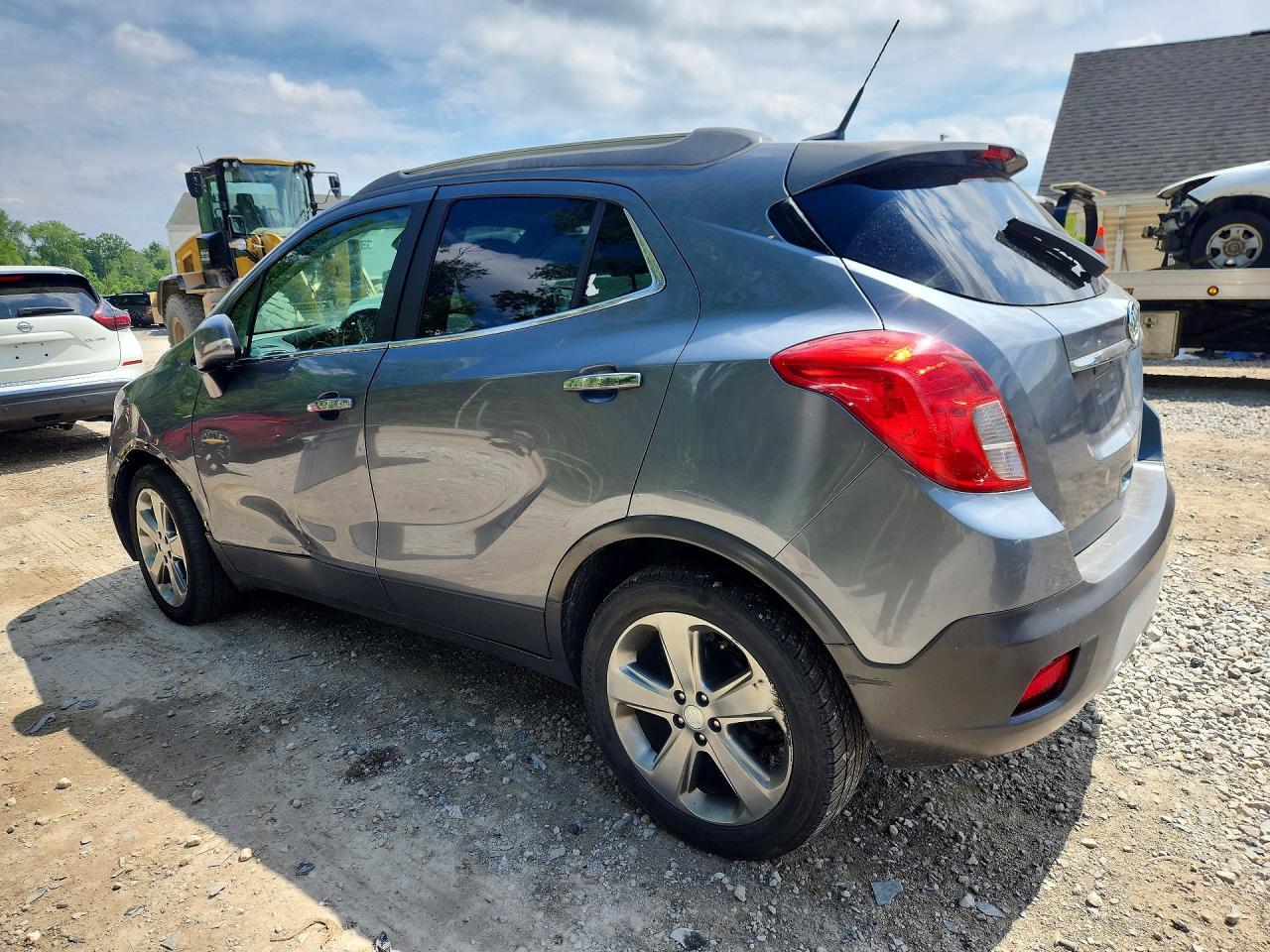 2014 Buick Encore Gray vin: KL4CJCSB8EB586334