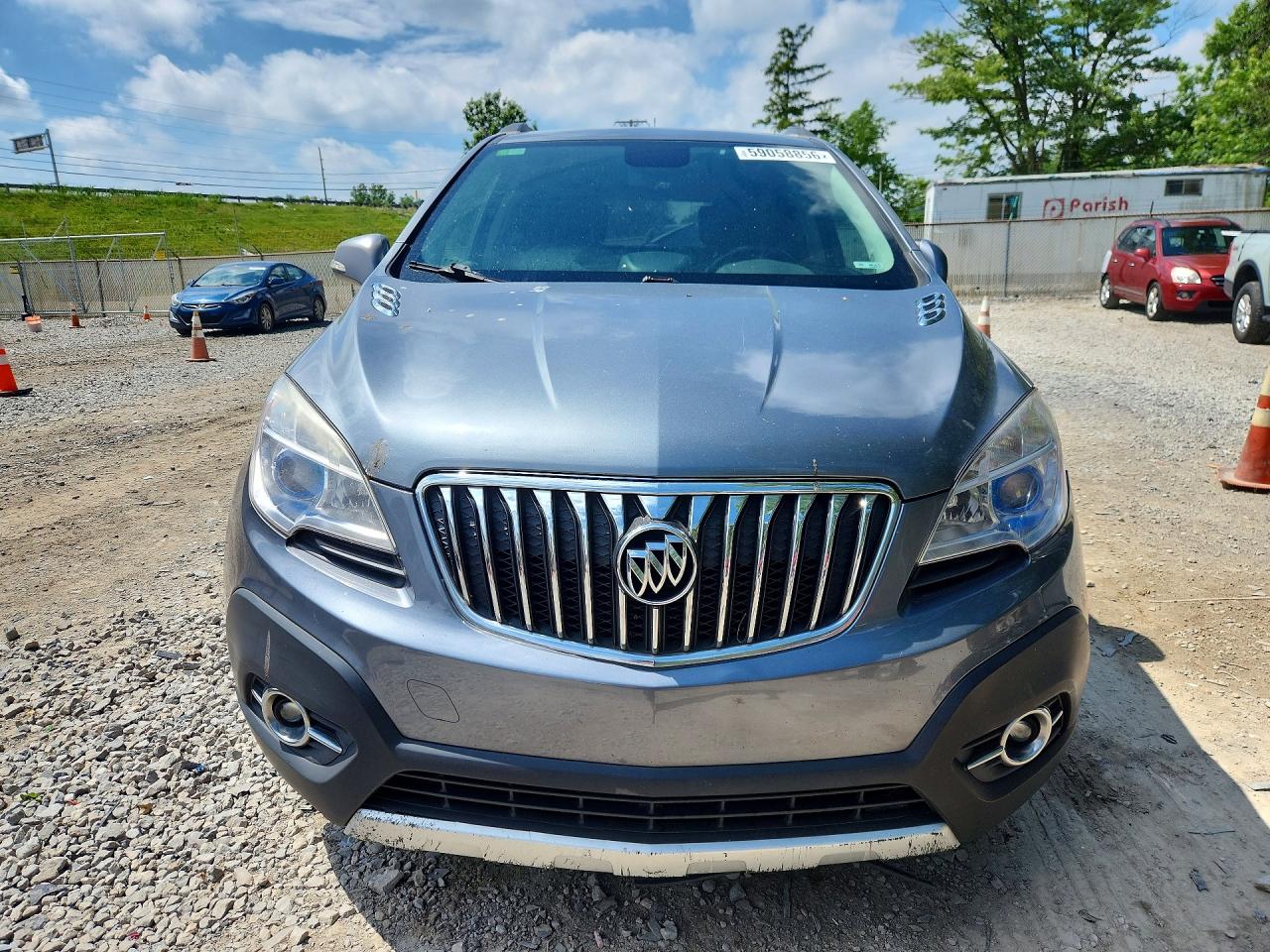 2014 Buick Encore Gray vin: KL4CJCSB8EB586334
