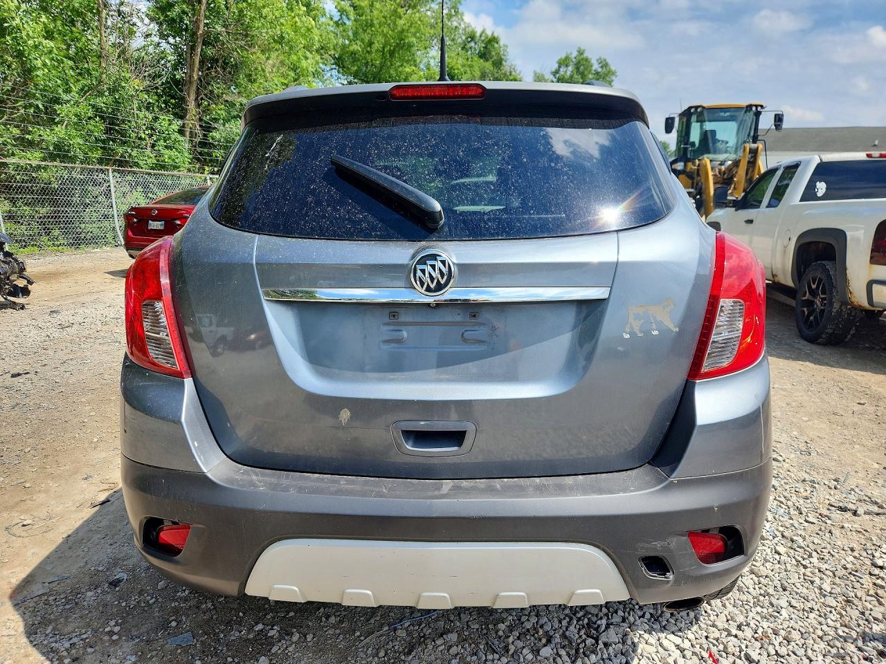 2014 Buick Encore Gray vin: KL4CJCSB8EB586334