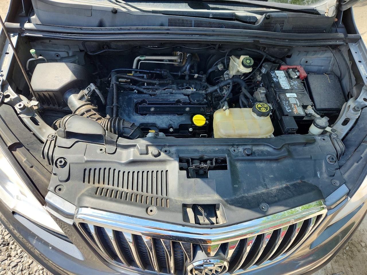 2014 Buick Encore Gray vin: KL4CJCSB8EB586334