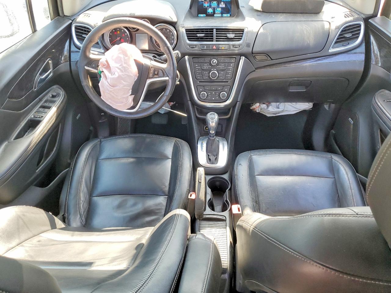 2015 Buick Encore White vin: KL4CJCSB8FB095831